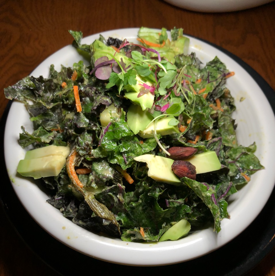 Pure (Kale & Sea Vegetable Salad) at Café Gratitude on #foodmento http://foodmento.com/place/12669