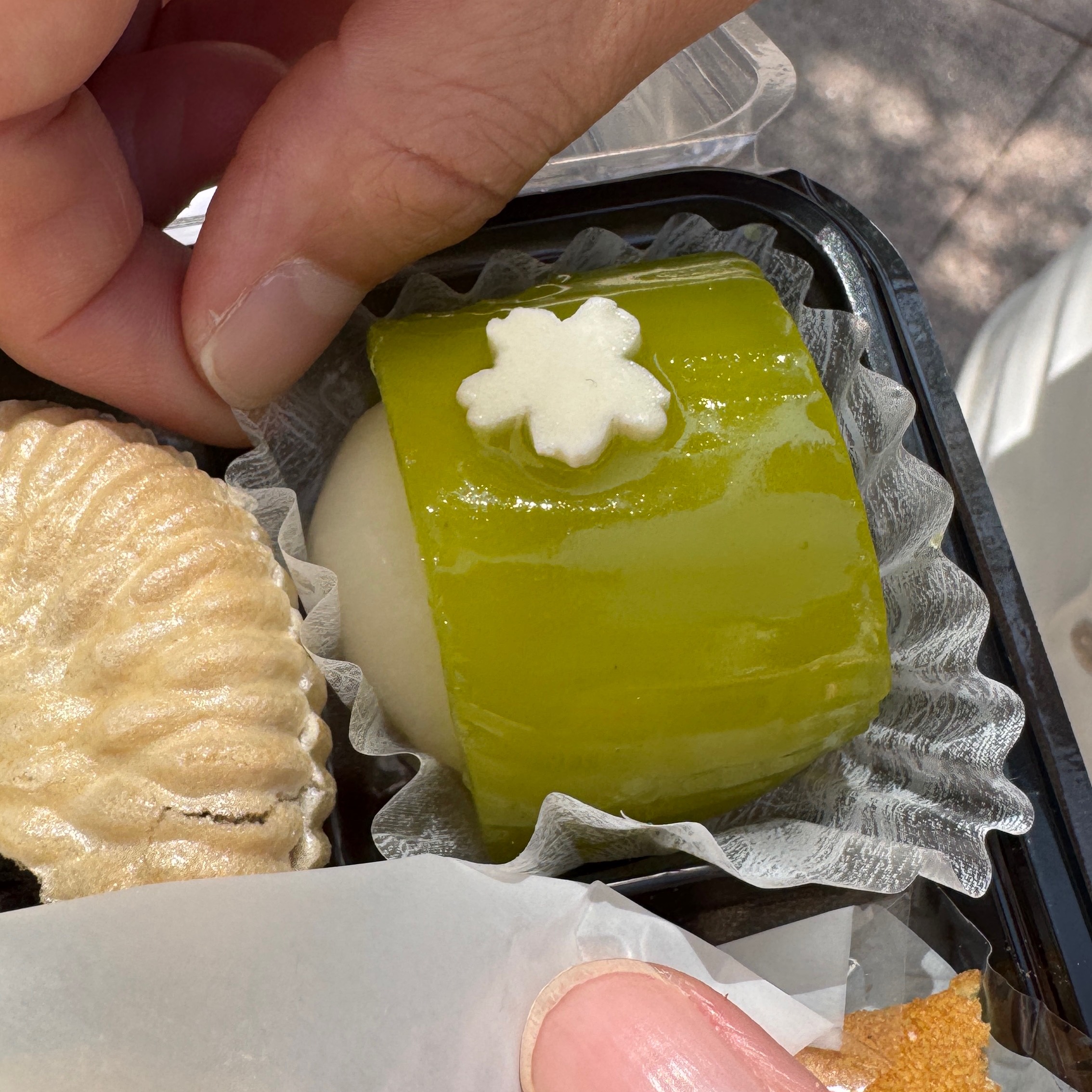 Sudare (White Bean) $2 at Fugetsu-Do Sweet Shop on #foodmento http://foodmento.com/place/12701