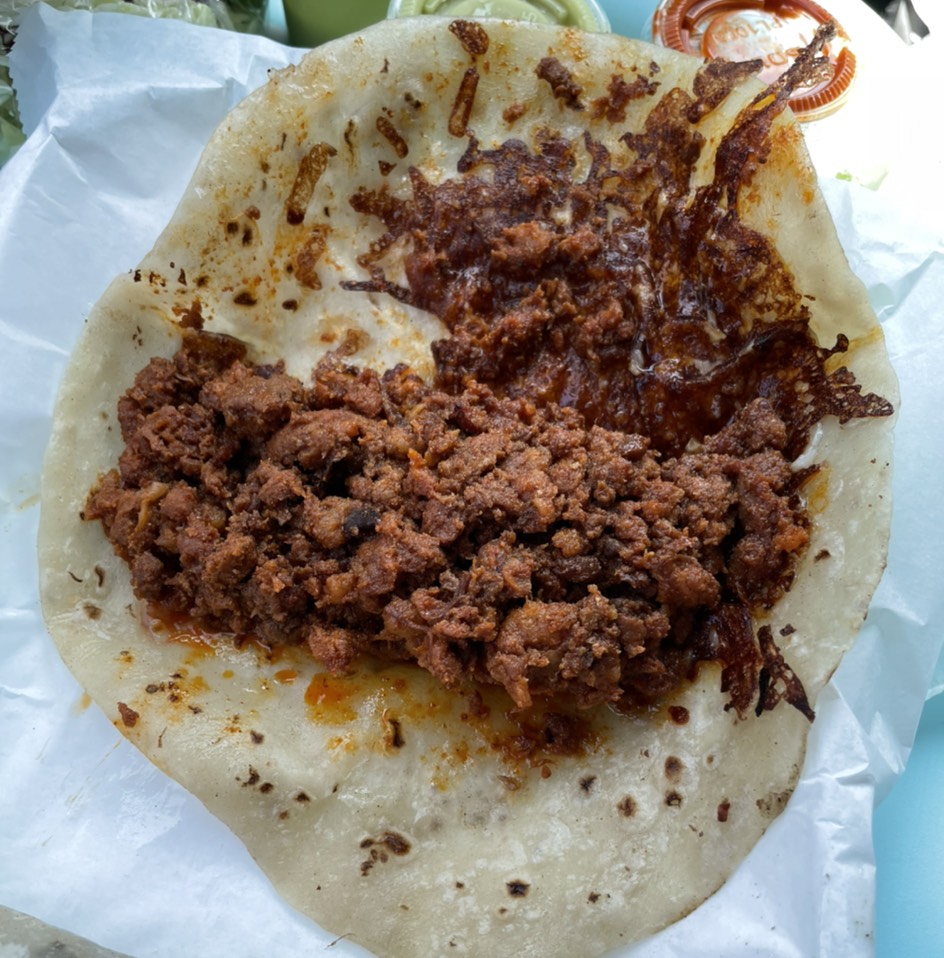 Chorizo Quesataco from El Ruso Tacos on #foodmento http://foodmento.com/dish/50334