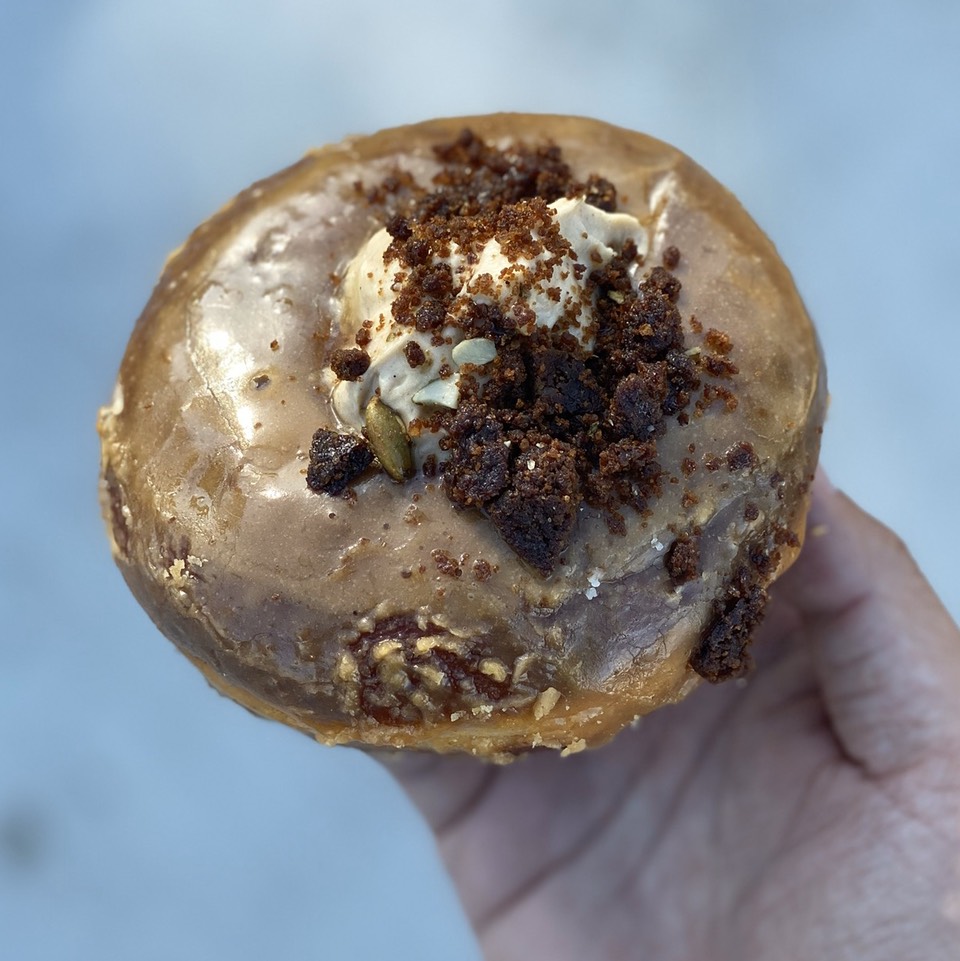 Pumpkin Pie, Everything Spice Doughnut from Sidecar Donuts & Coffee Truck on #foodmento http://foodmento.com/dish/49082
