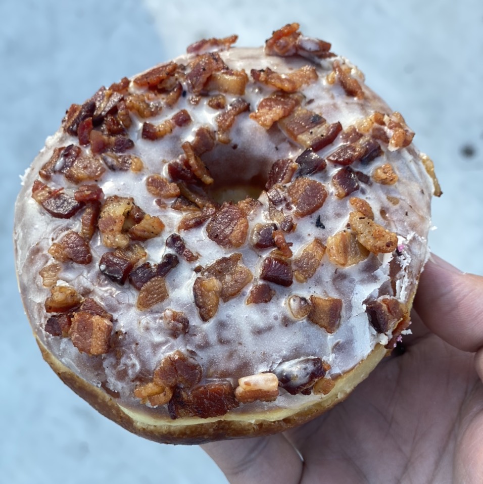 Maple Bacon Doughnut at Sidecar Donuts & Coffee Truck on #foodmento http://foodmento.com/place/12705