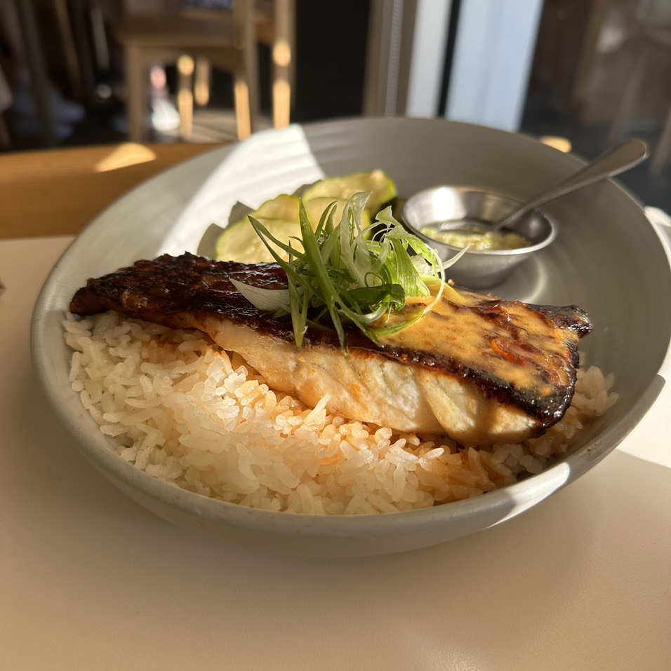 Hainan Fish Rice (Dry Aged Barramundi) $36 at Yang’s Kitchen on #foodmento http://foodmento.com/place/12720