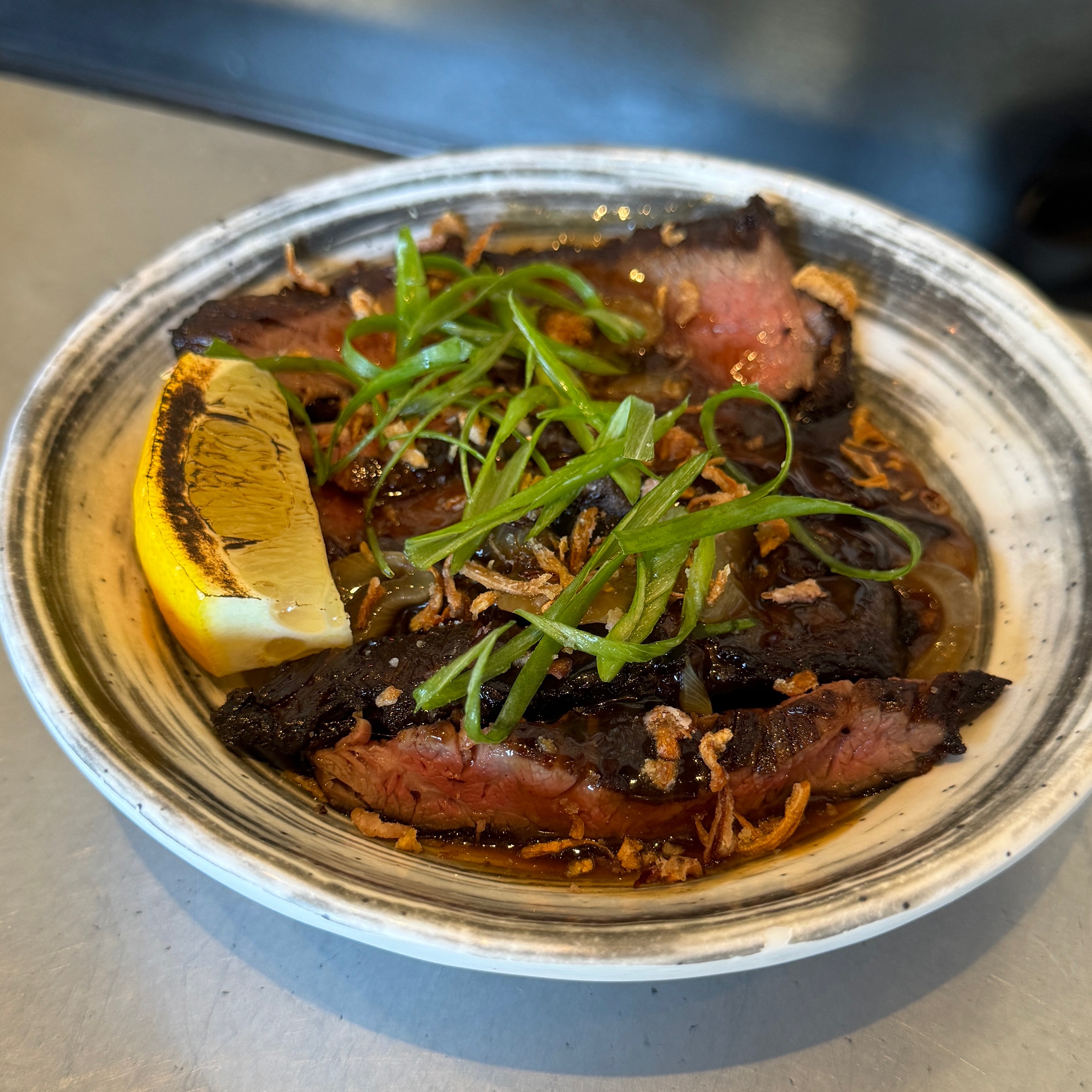 Bistek (Skirt Steak) $15 at Spoon and Pork on #foodmento http://foodmento.com/place/12727