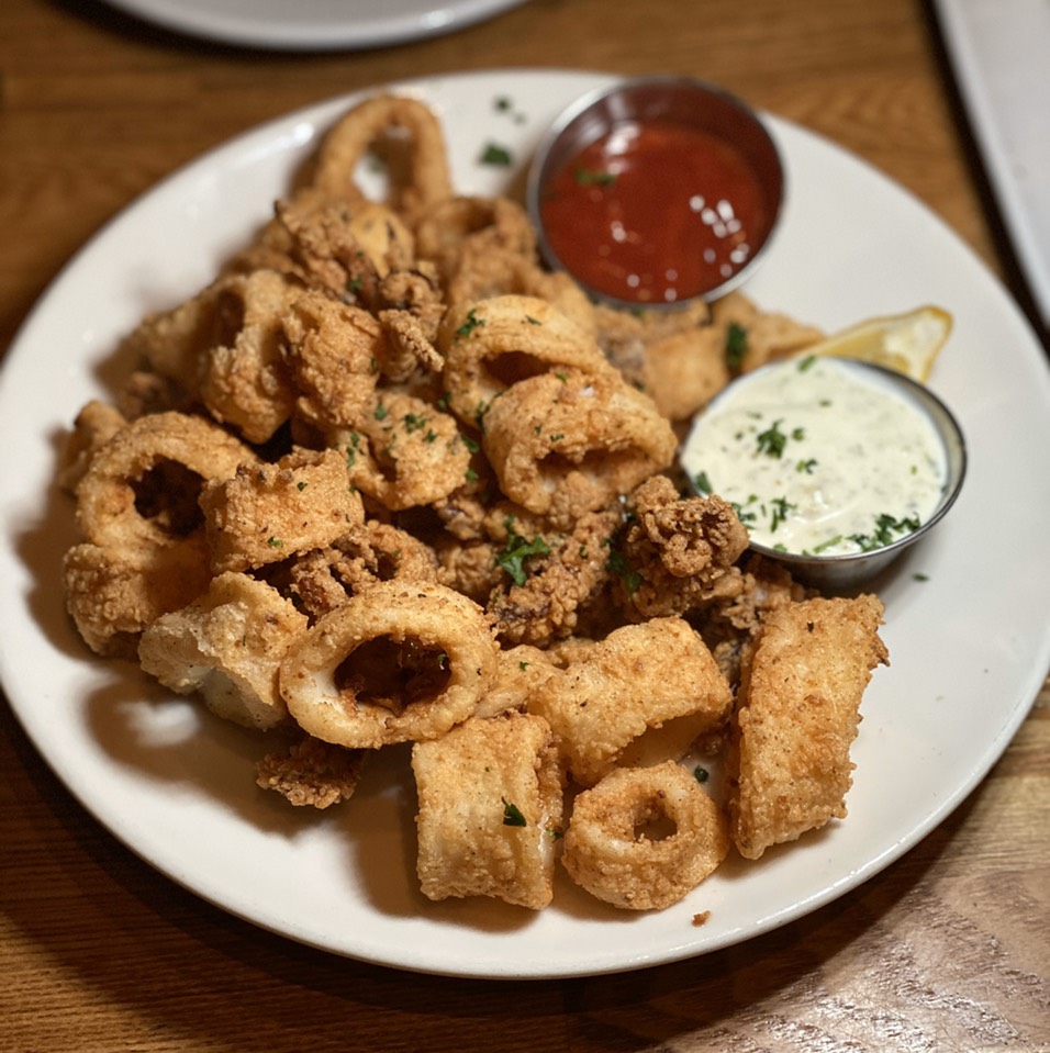 Crispy Calamari at Rock'N Fish on #foodmento http://foodmento.com/place/12735