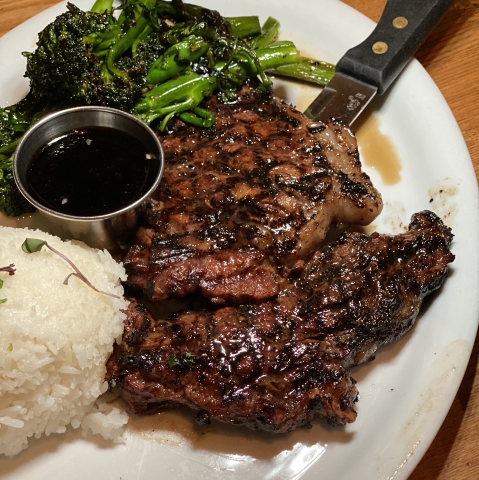 Kapalua Rib-Eye - Oak Grilled Steaks​ at Rock'N Fish on #foodmento http://foodmento.com/place/12735