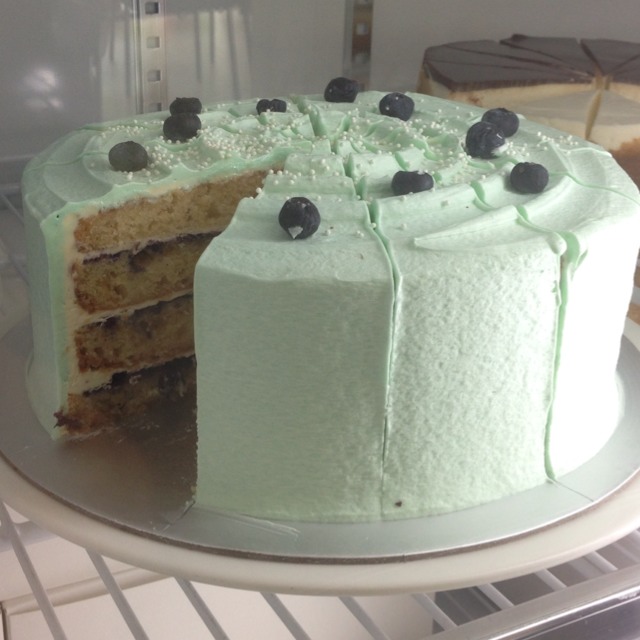 Blueberry Yoghurt Cake Slice at The Fabulous Baker Boy on #foodmento http://foodmento.com/place/1278