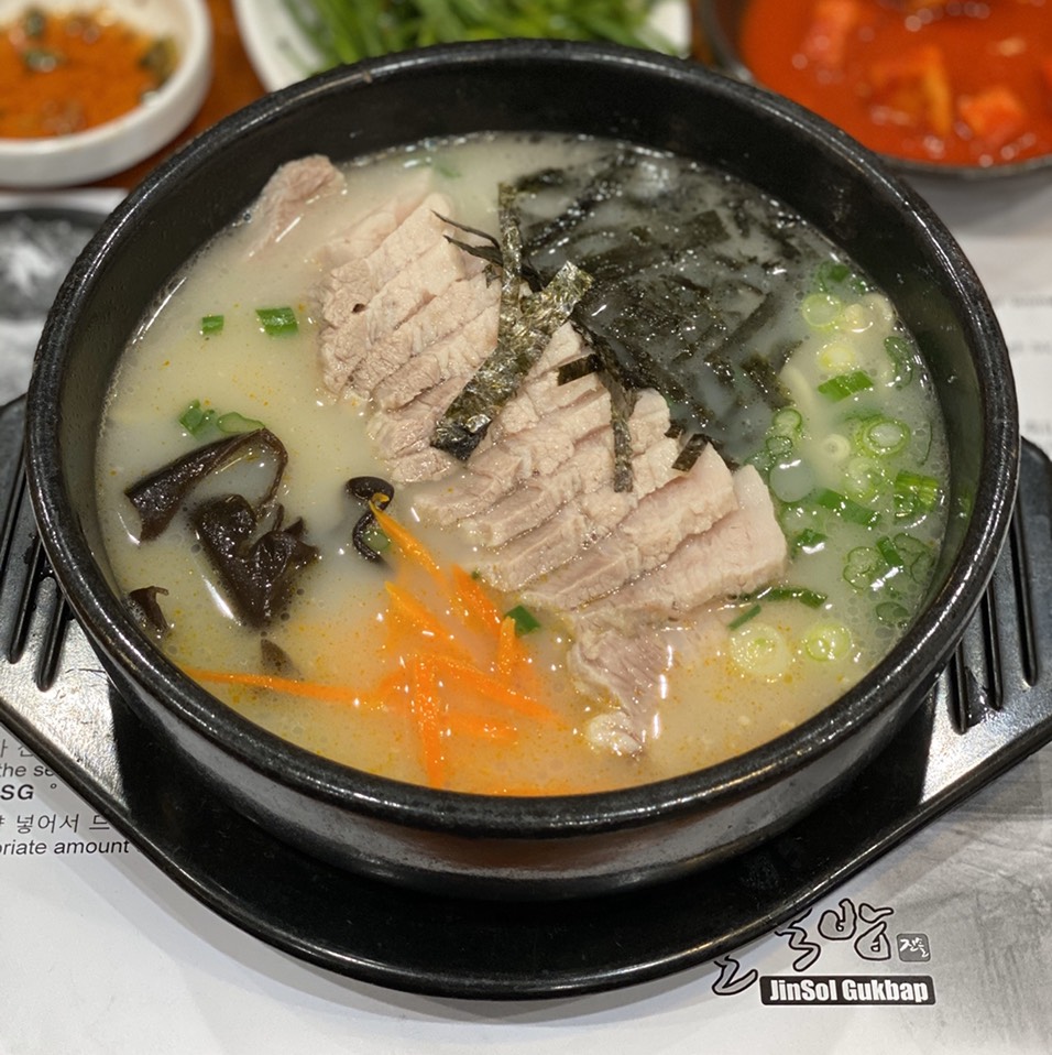 Jeju Pork Noodle from Jinsol Gukbap on #foodmento http://foodmento.com/dish/49777