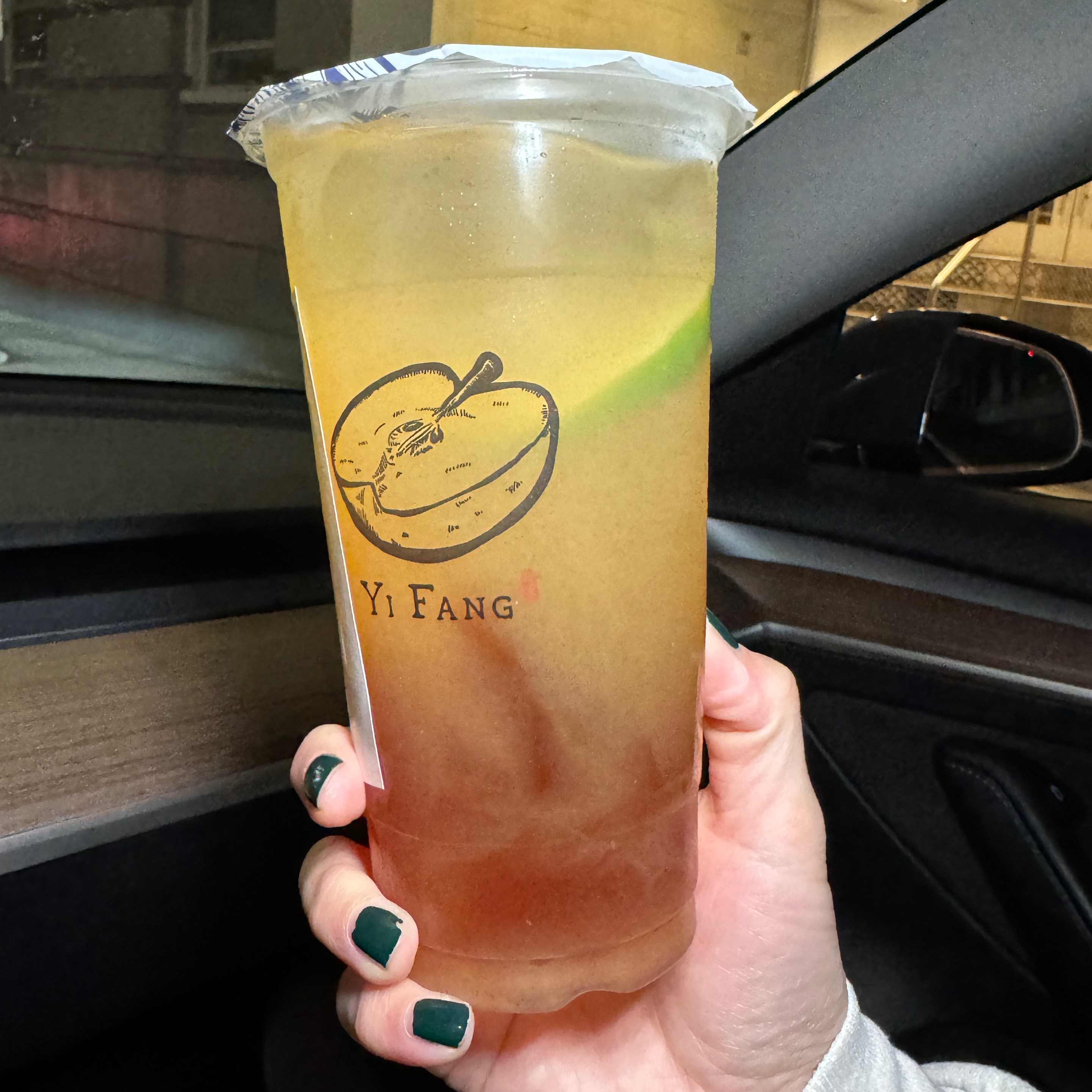 Aiyu Jelly Lemon Green Tea $6 from Yi Fang on #foodmento http://foodmento.com/dish/57355