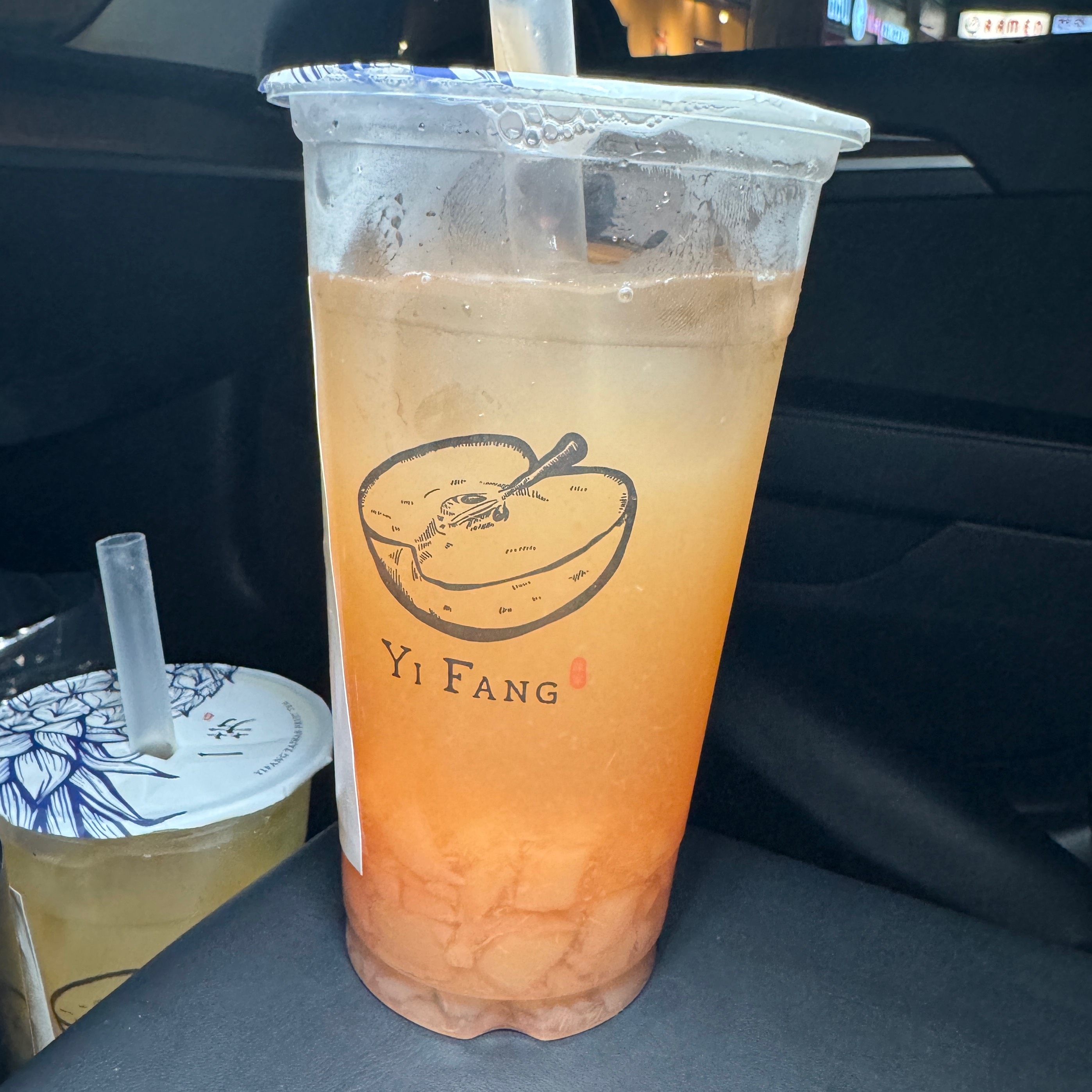 Peach Green Tea $6 at Yi Fang on #foodmento http://foodmento.com/place/12858