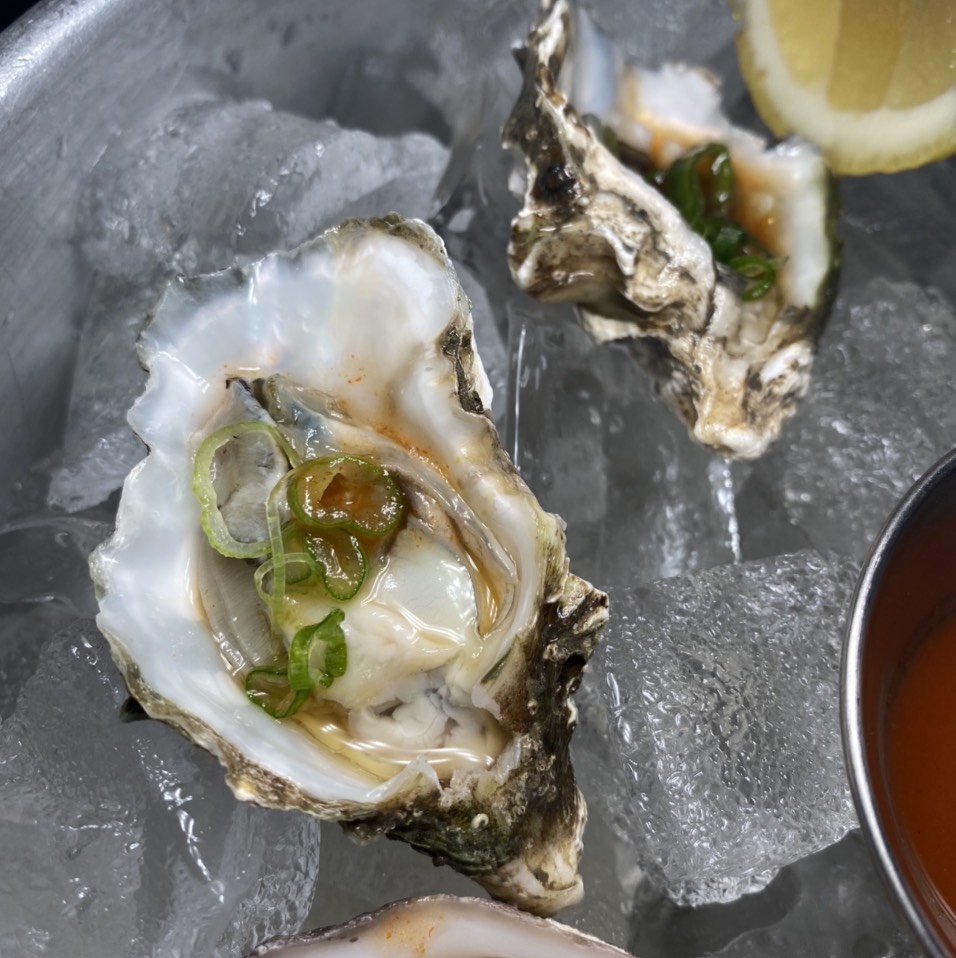 Kumamoto Oyster on #foodmento http://foodmento.com/dish/49956