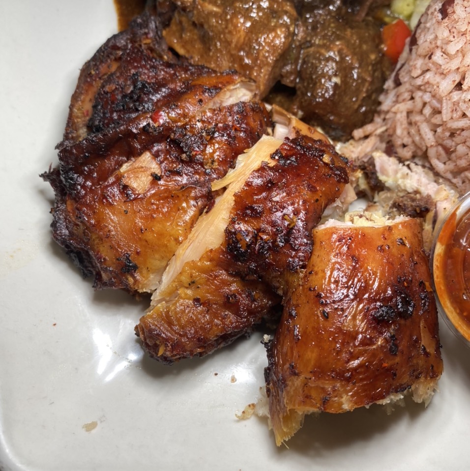 Spicy Jerk Chicken from Wi Jammin Caribbean Restaurant on #foodmento http://foodmento.com/dish/49966