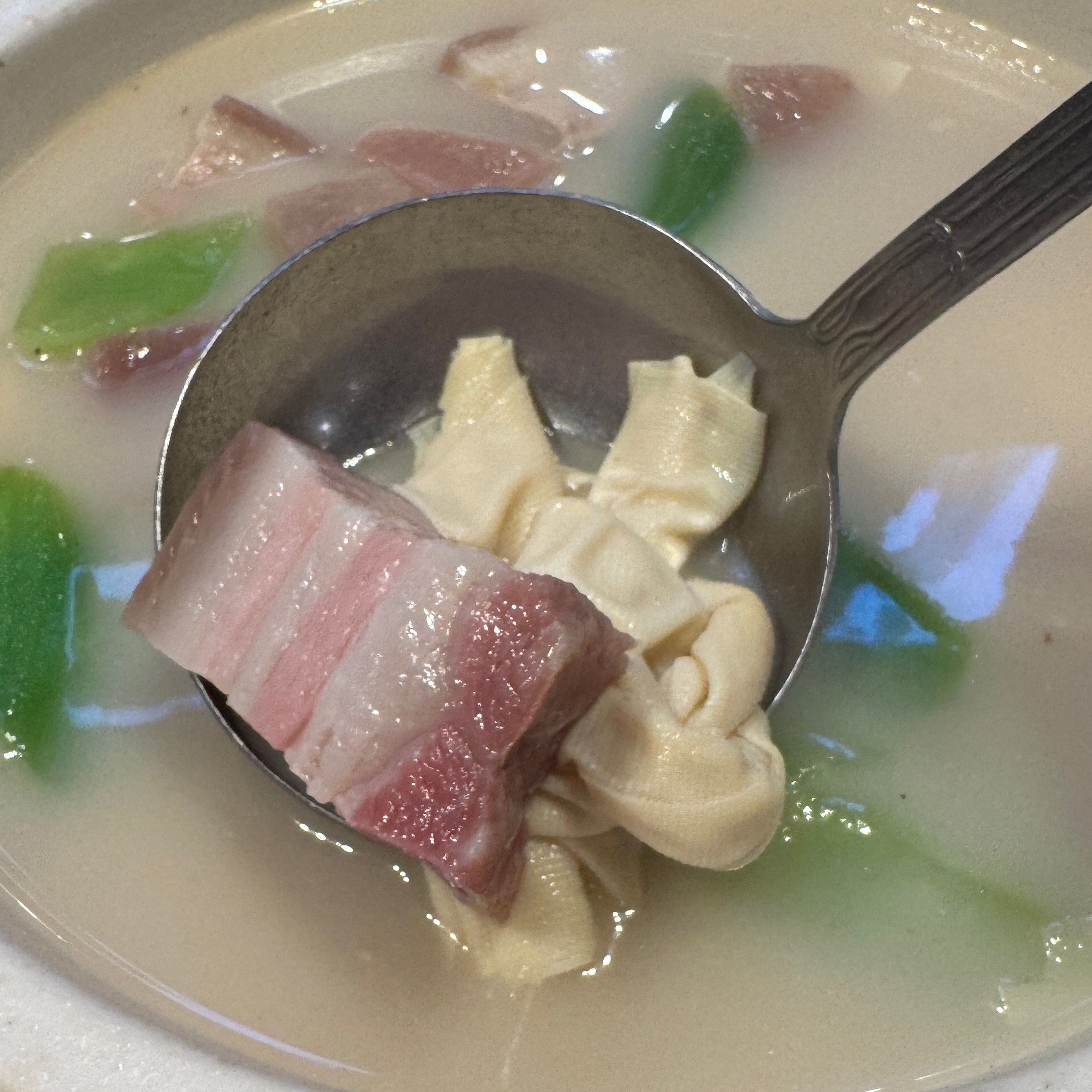 Salted Pork & Bamboo Shoot In Pot $33 (lunch $22) at Shanghailander Palace on #foodmento http://foodmento.com/place/12895