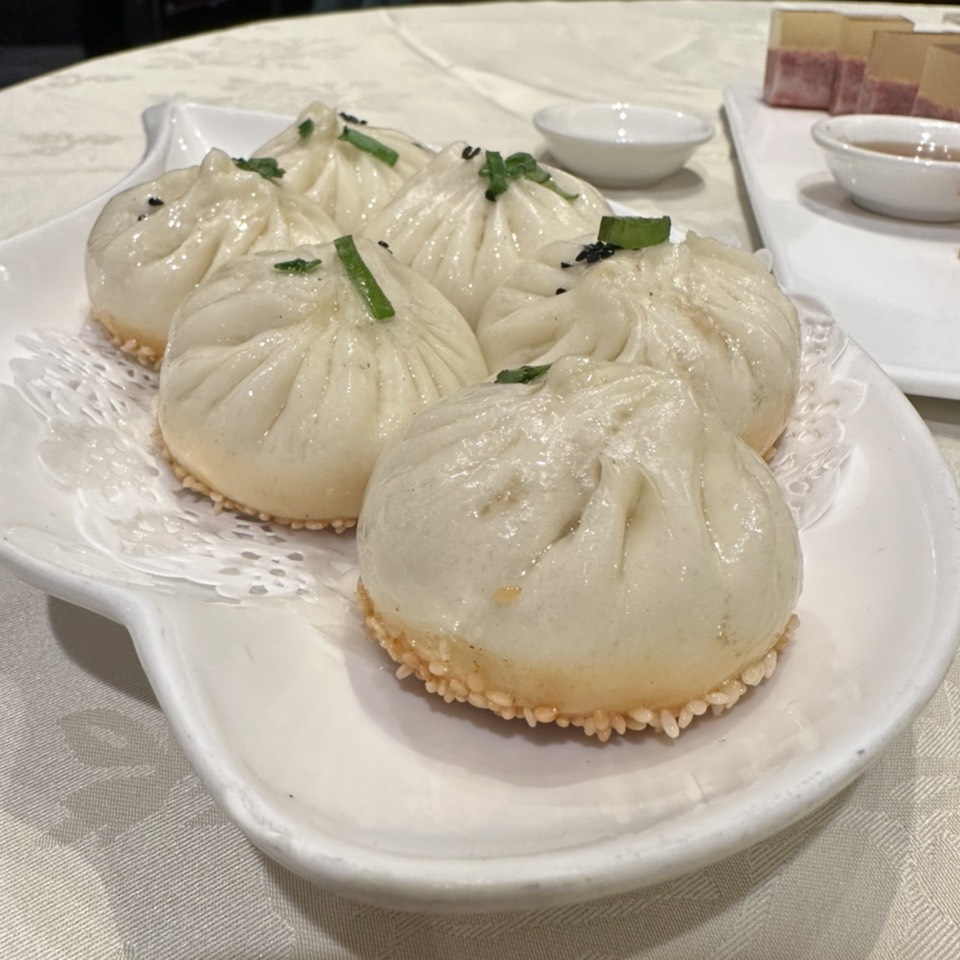 Shen Jian Bao (Pan Fried Dumplings) $10 at Shanghailander Palace on #foodmento http://foodmento.com/place/12895
