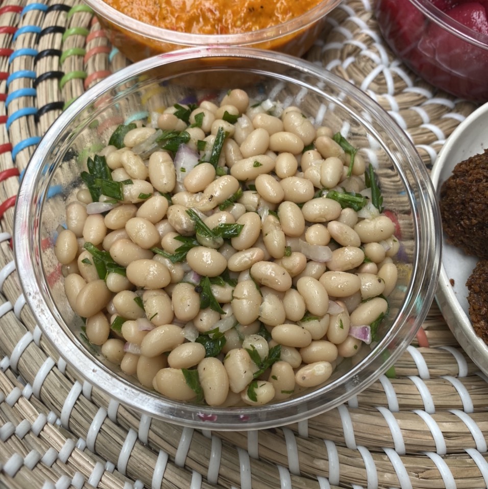 White Bean Salad from Hasiba (CLOSED) on #foodmento http://foodmento.com/dish/50274