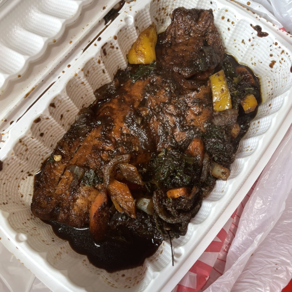 Jerk Snapper $8 from The Jerk Spot Jamaican Restaurant on #foodmento http://foodmento.com/dish/54143
