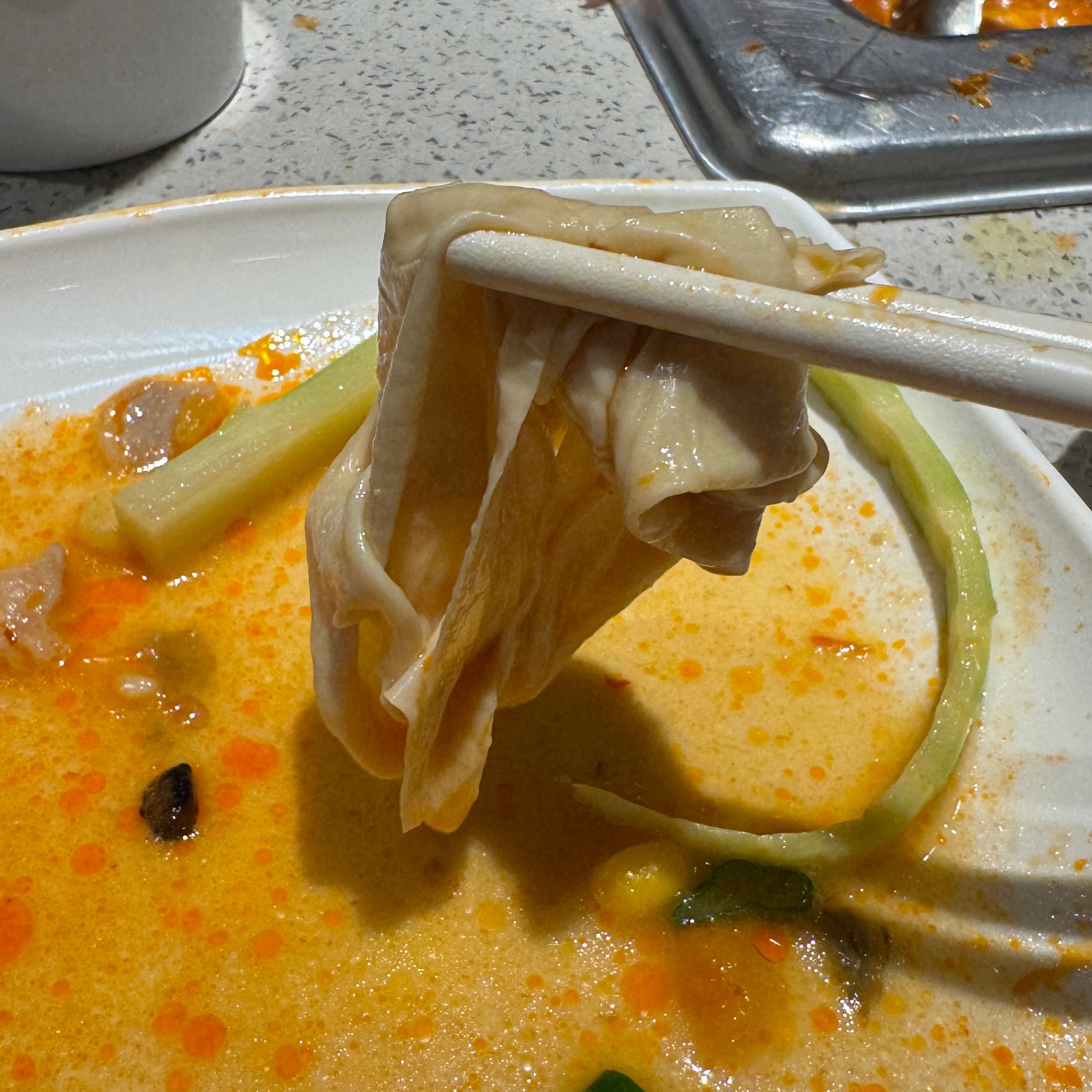 8 Second Beancurd Skin $5.50 at Hai Di Lao Hot Pot on #foodmento http://foodmento.com/place/12957