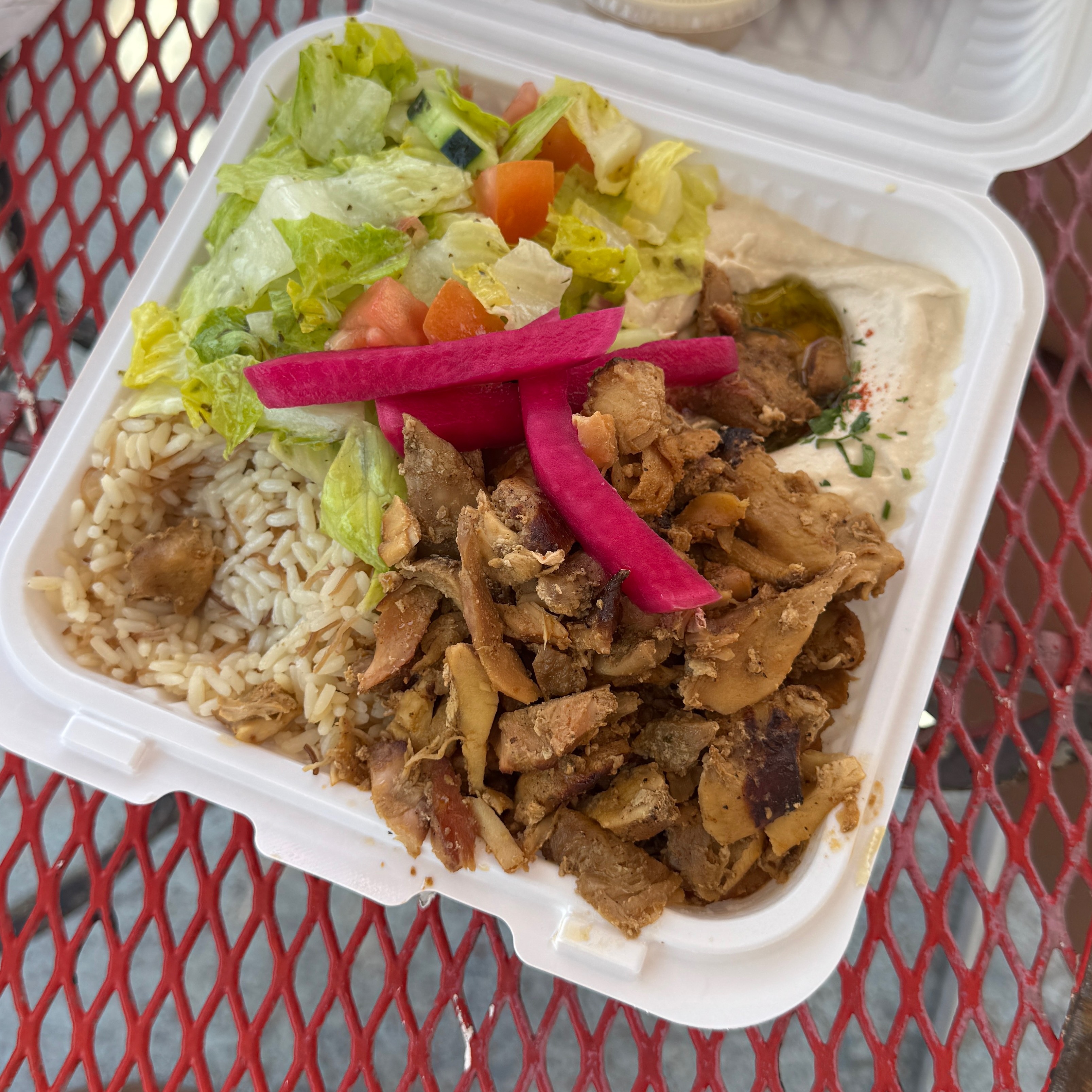 Chicken Shawarma Plate $15.75 at X'tiosu Kitchen on #foodmento http://foodmento.com/place/12980