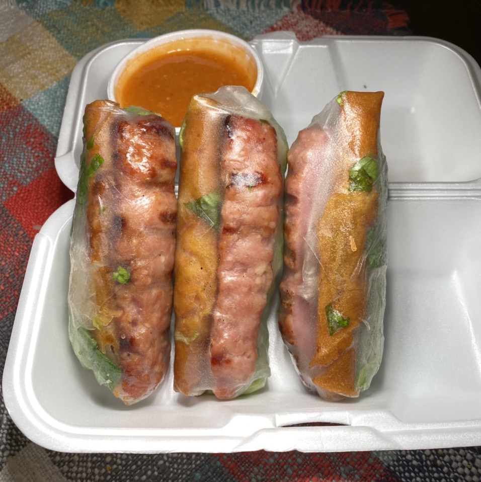Nem Nuong with Shrimp Roll from Gigo's Cafe & Deli on #foodmento http://foodmento.com/dish/50665