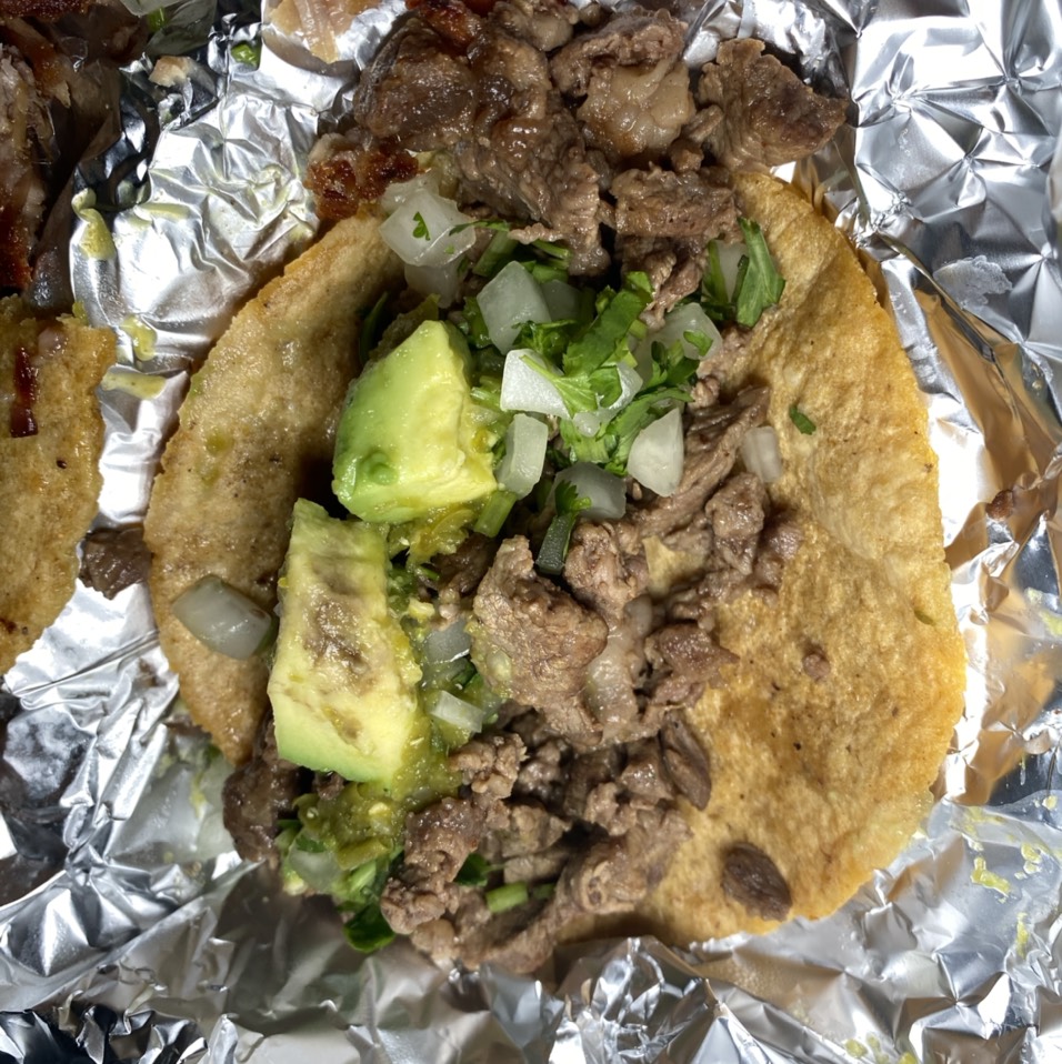 Taco Asada from Los Originales Tacos Arabe de Puebla on #foodmento http://foodmento.com/dish/50718