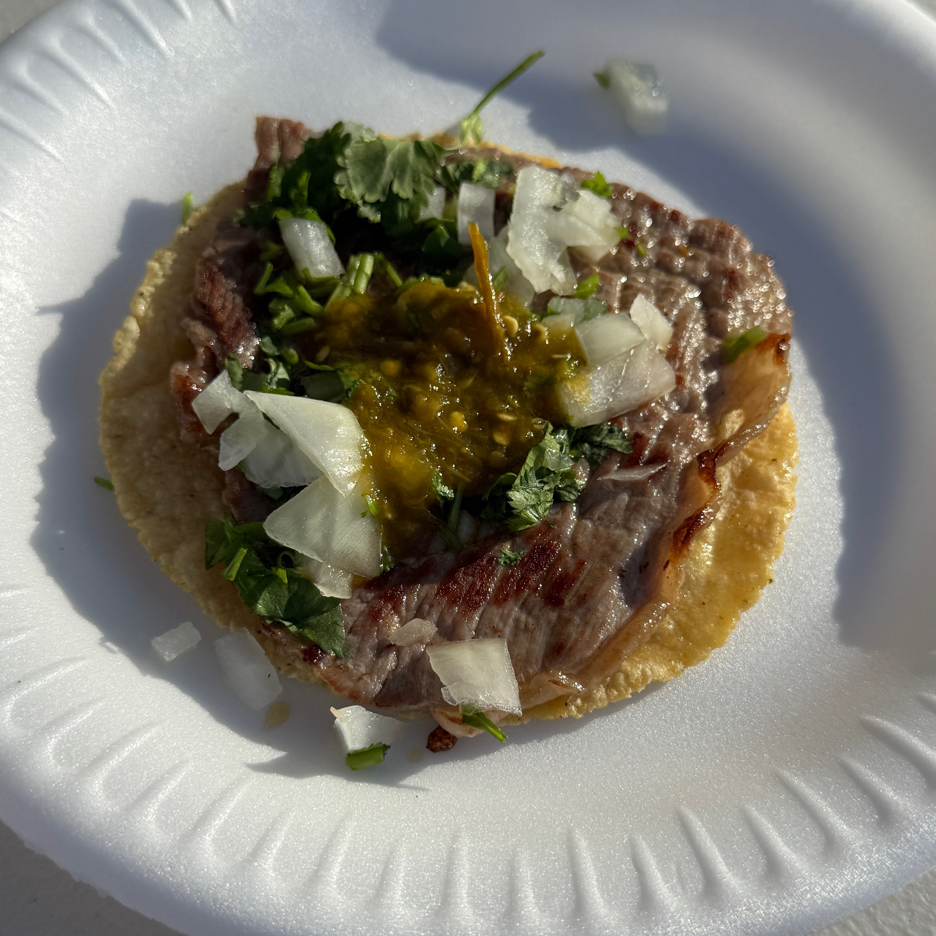Taco Cecina $3 at Los Originales Tacos Arabe de Puebla on #foodmento http://foodmento.com/place/13022