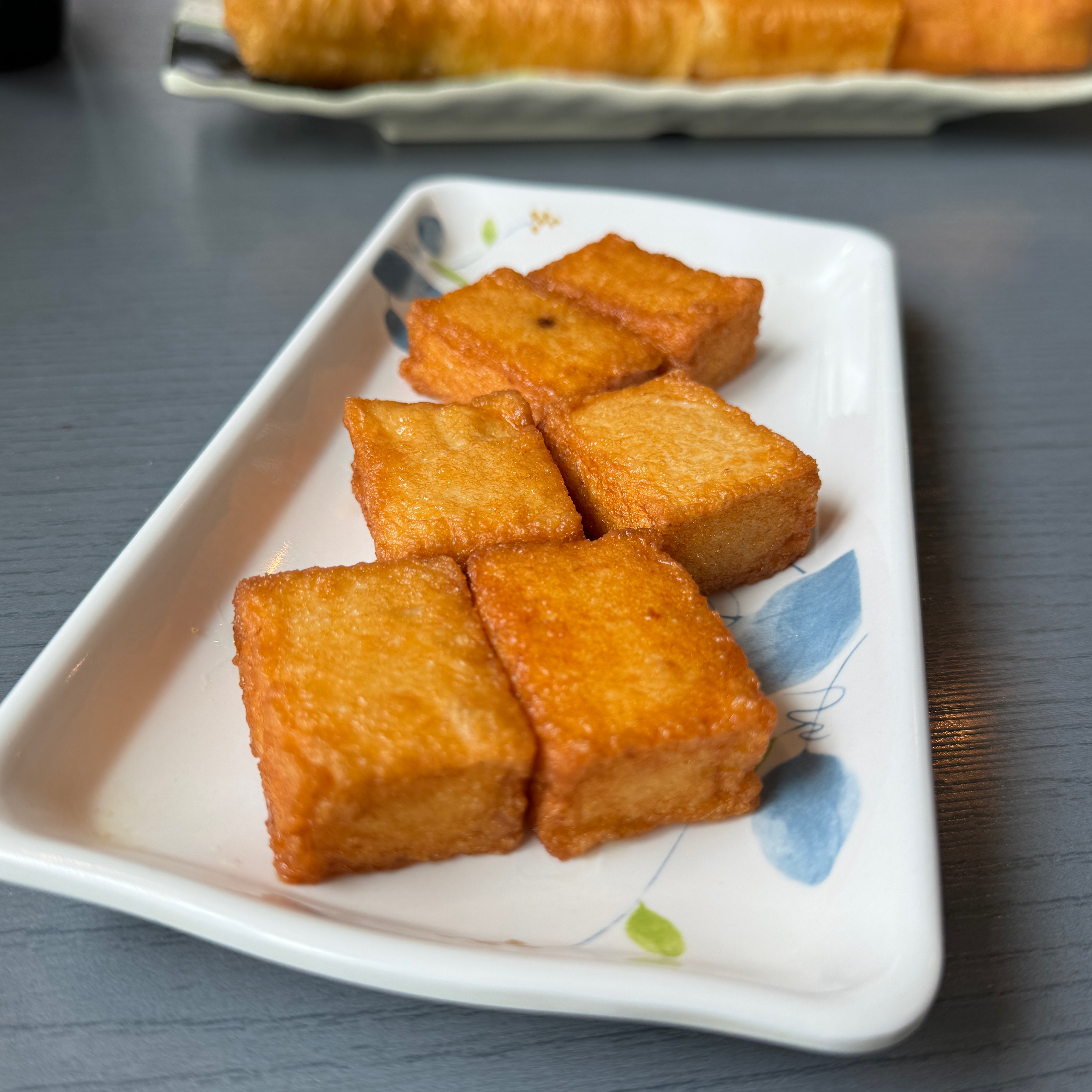 Golden Fried Fish Tofu $4.50 from Mr. Champion (冠軍) on #foodmento http://foodmento.com/dish/57768