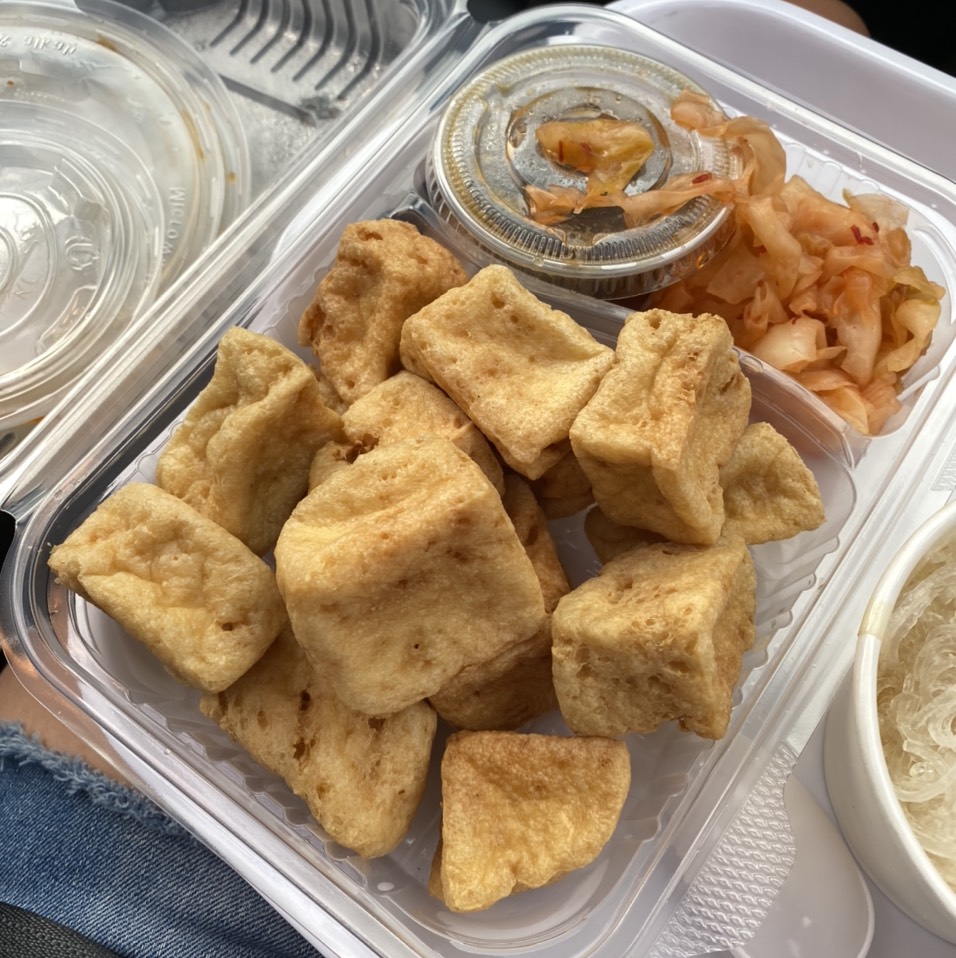 Bite Sized Stinky Tofu from Stinky Tofu King on #foodmento http://foodmento.com/dish/50851
