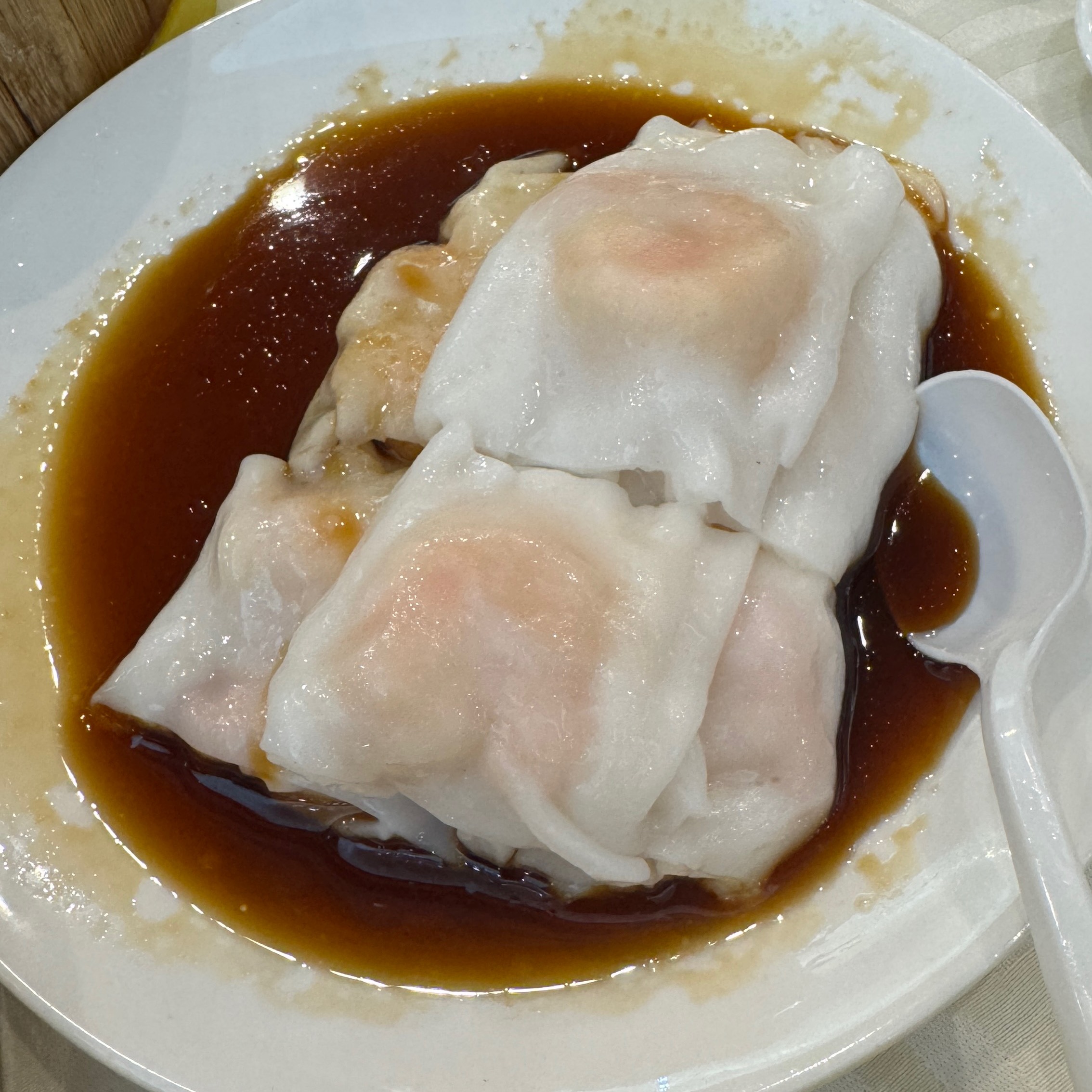 Steamed Rice Noodle Roll With Shrimp $8 at NBC Seafood Restaurant on #foodmento http://foodmento.com/place/13076