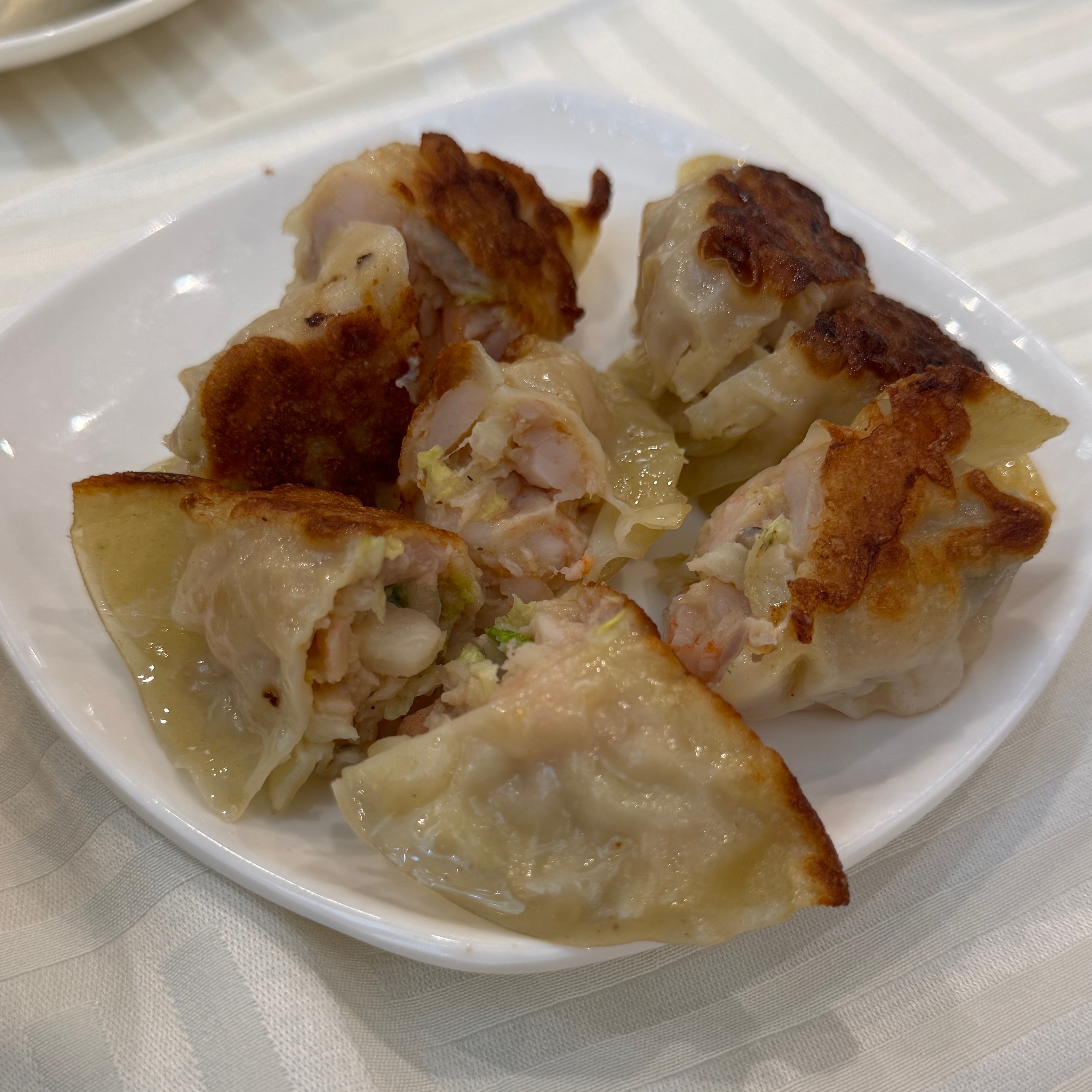 Pan Fried House Special Pot Stickers $8 at NBC Seafood Restaurant on #foodmento http://foodmento.com/place/13076