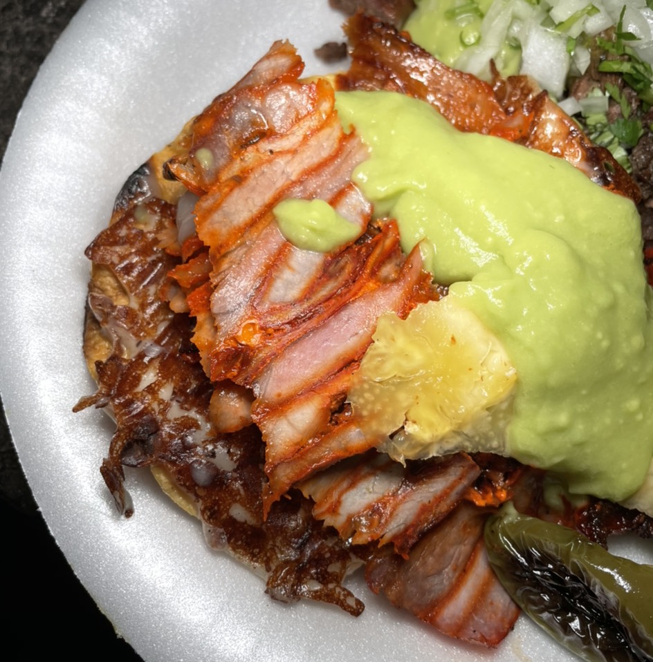 Al Pastor Vampiro from Angel’s Tijuana Tacos on #foodmento http://foodmento.com/dish/50941