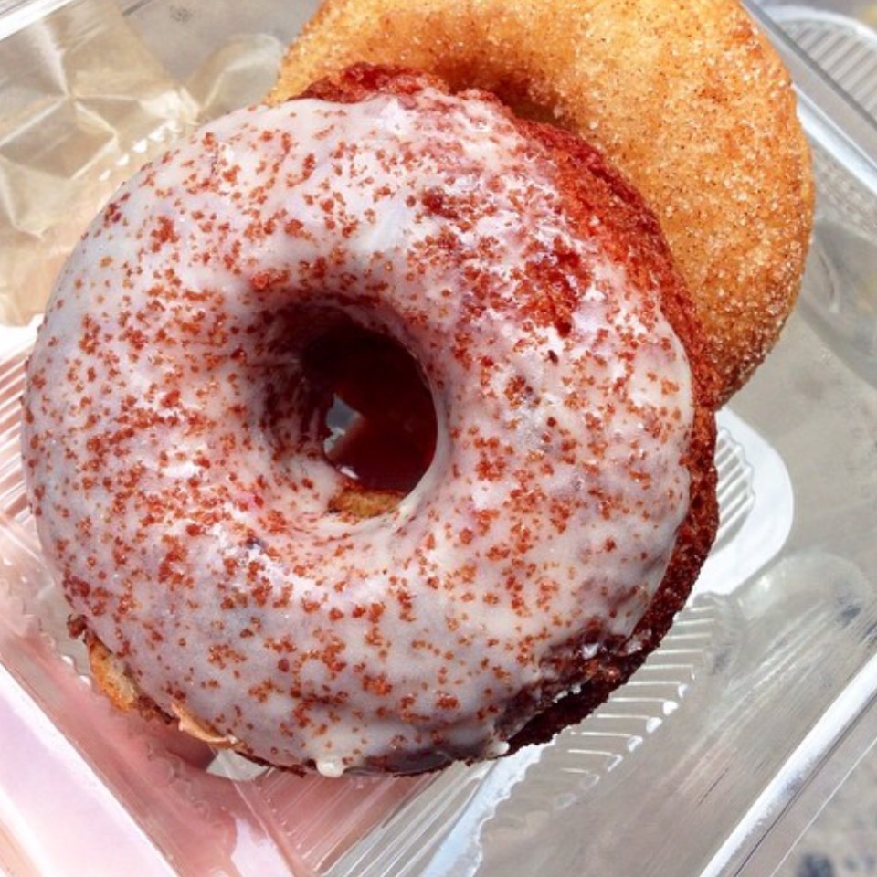 Red Velvet Donut from BabyCakes NYC on #foodmento http://foodmento.com/dish/20602