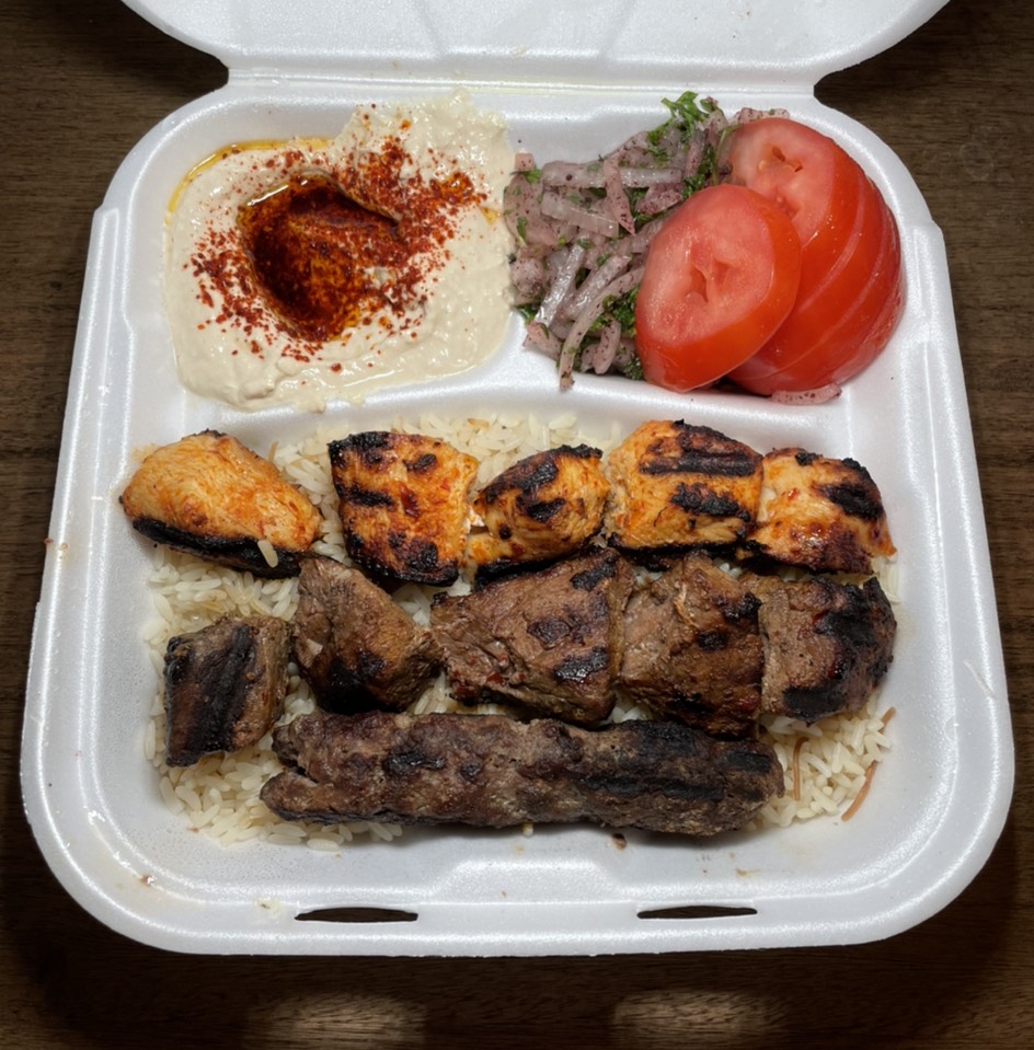 Kebab Combo Plate on #foodmento http://foodmento.com/dish/51571