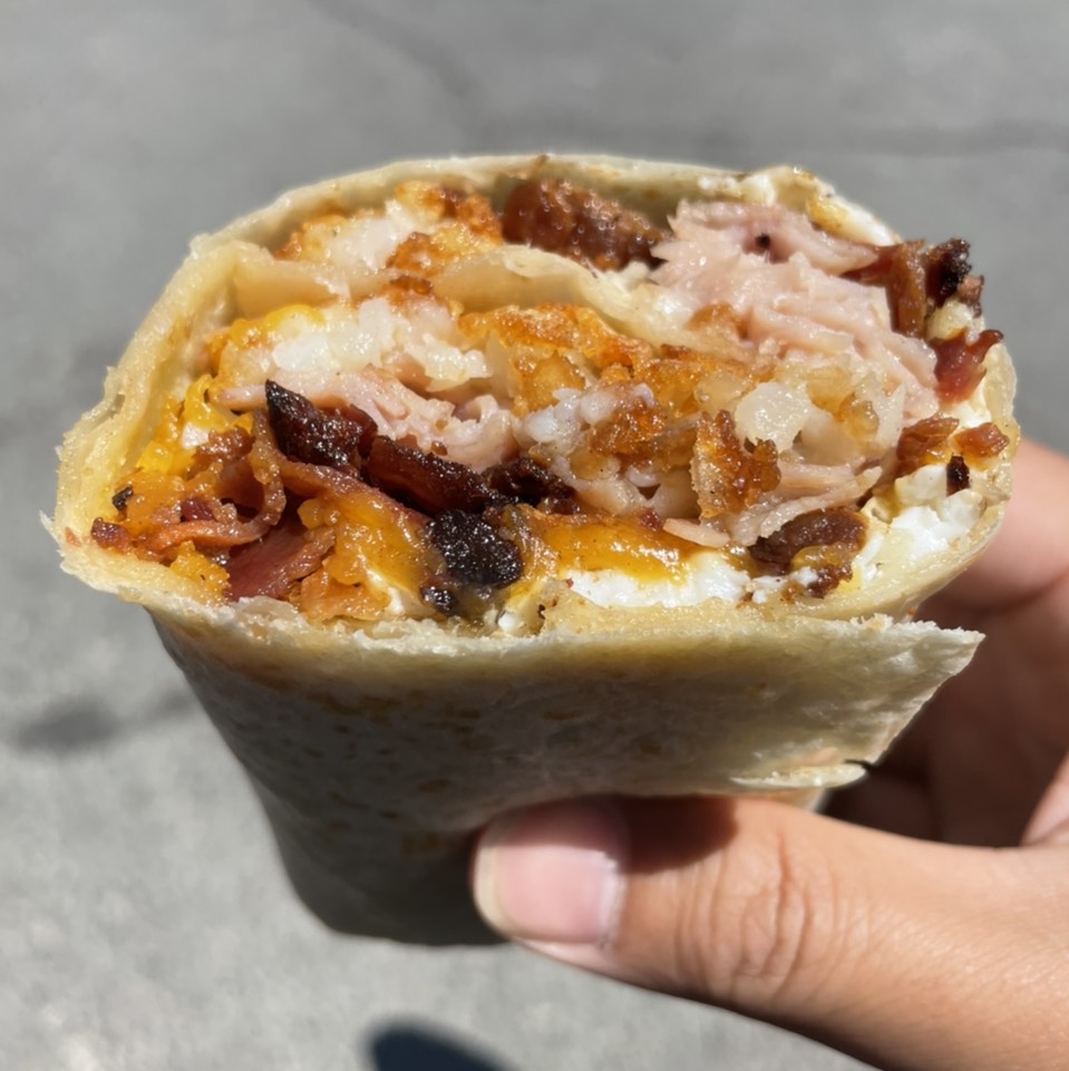 Breakfast Burrito at Taco Surf on #foodmento http://foodmento.com/place/13290