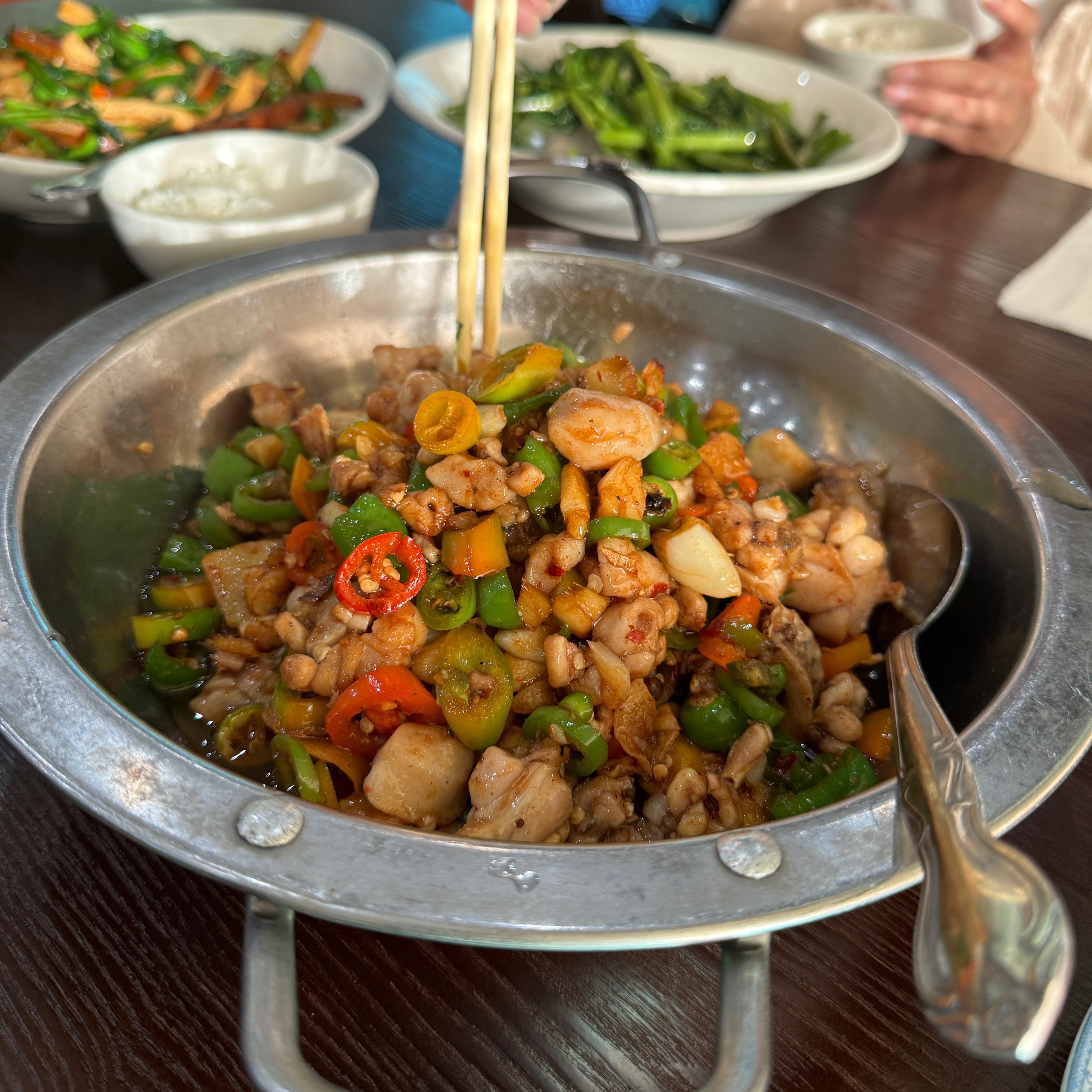Chiliking Sauteed Frog $33 at Hunan Chilli King on #foodmento http://foodmento.com/place/13306