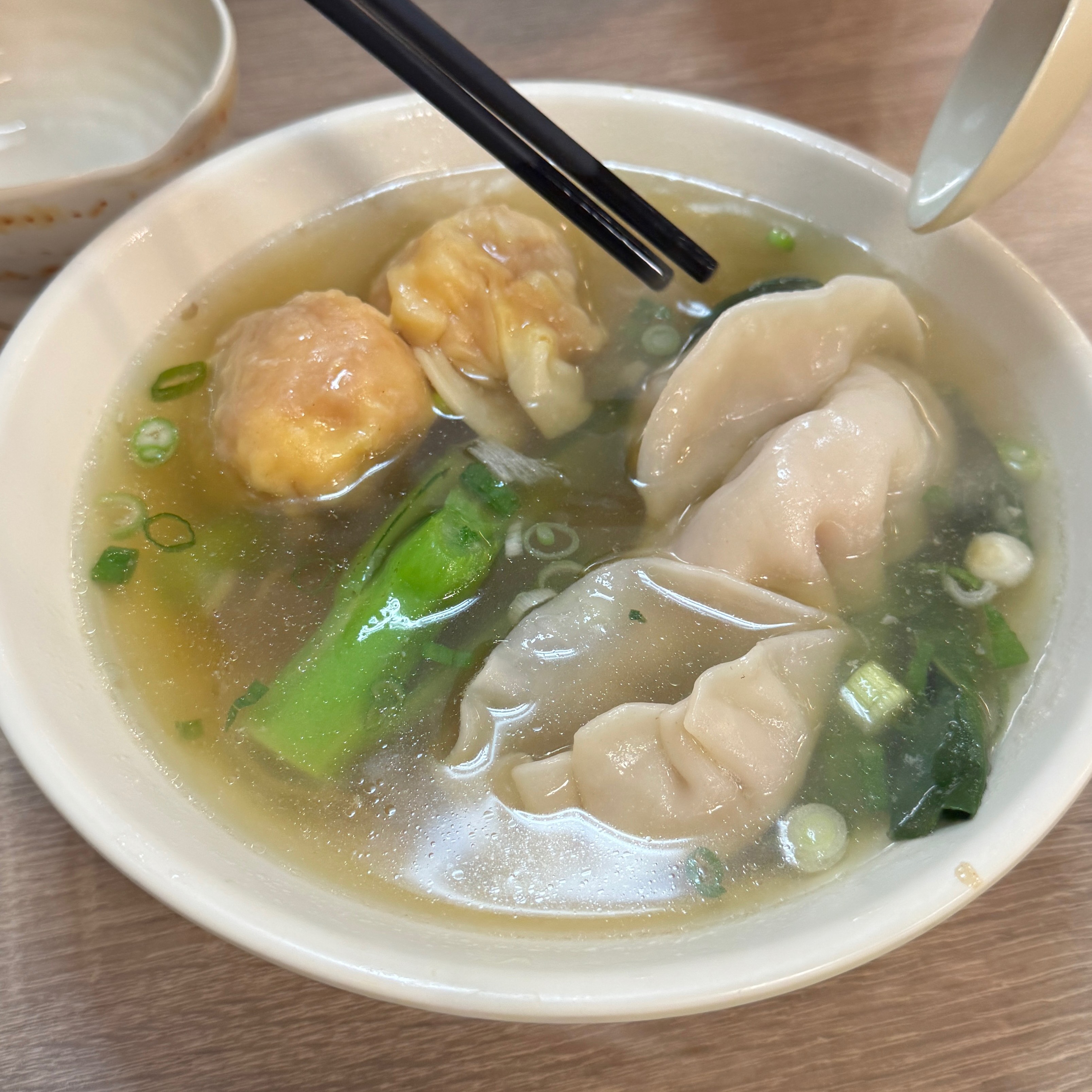 Wonton & Dumpling Noodle Soup $13 from The Congee on #foodmento http://foodmento.com/dish/59243