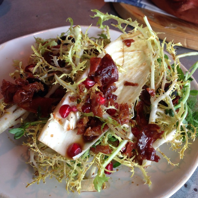Salumi, Cherry & Pomegranate Salad from Jamie's Italian (CLOSED) on #foodmento http://foodmento.com/dish/5383