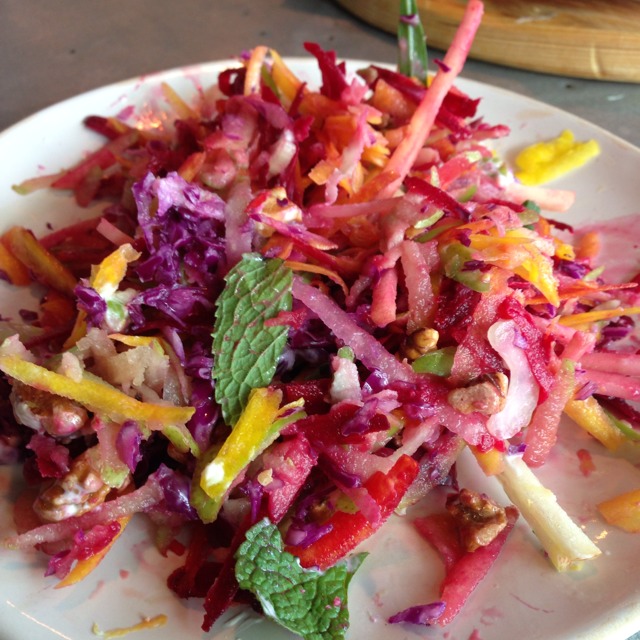 Apple Slaw Salad (Radishes, Walnuts, Beets...) from Jamie's Italian (CLOSED) on #foodmento http://foodmento.com/dish/5384