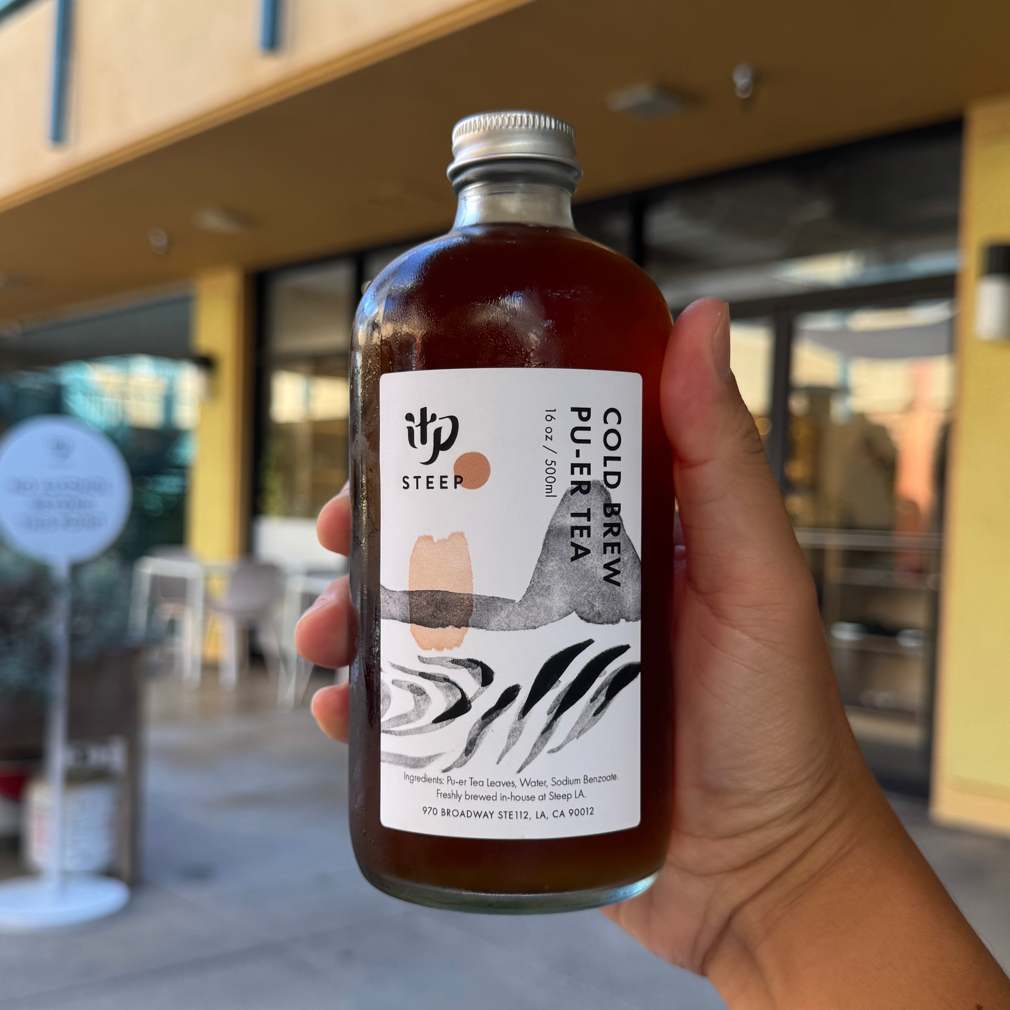 Cold Brew Pu-Er Tea $6 at Steep on #foodmento http://foodmento.com/place/13375