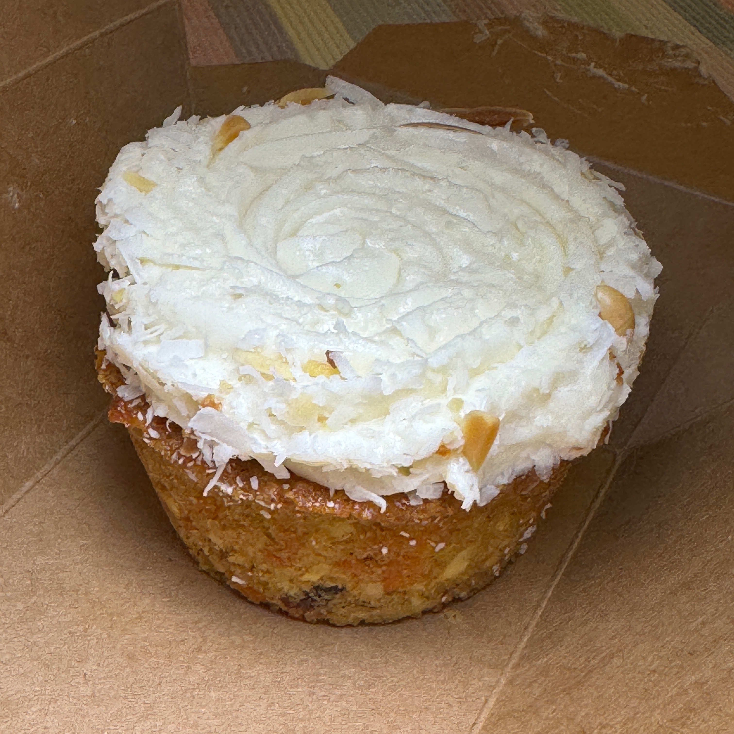 Coconut Carrot Cake $6 from Ggiata Delicatessen on #foodmento http://foodmento.com/dish/58667