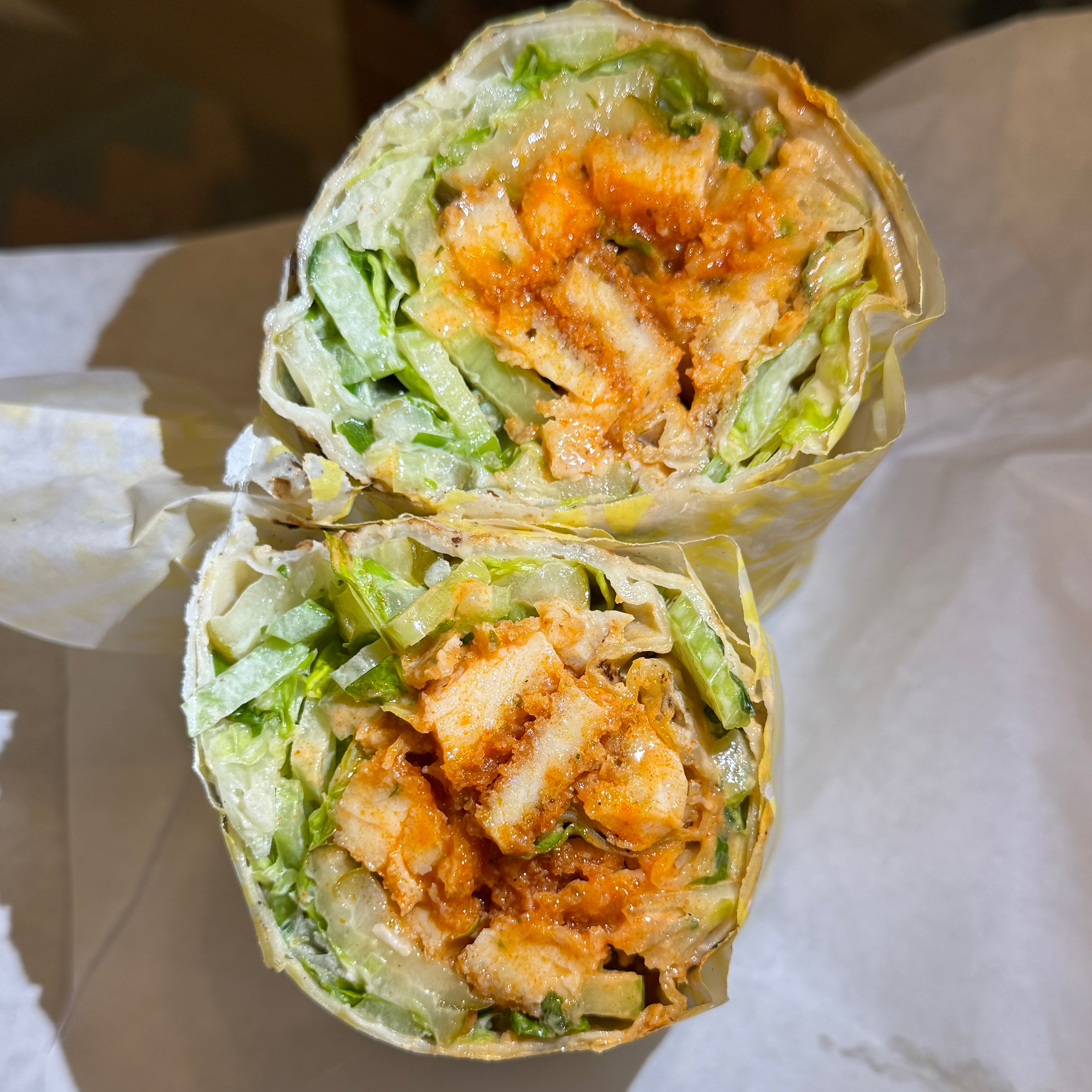 Buffalo Chicken Wrap $16 at Ggiata Delicatessen on #foodmento http://foodmento.com/place/13456