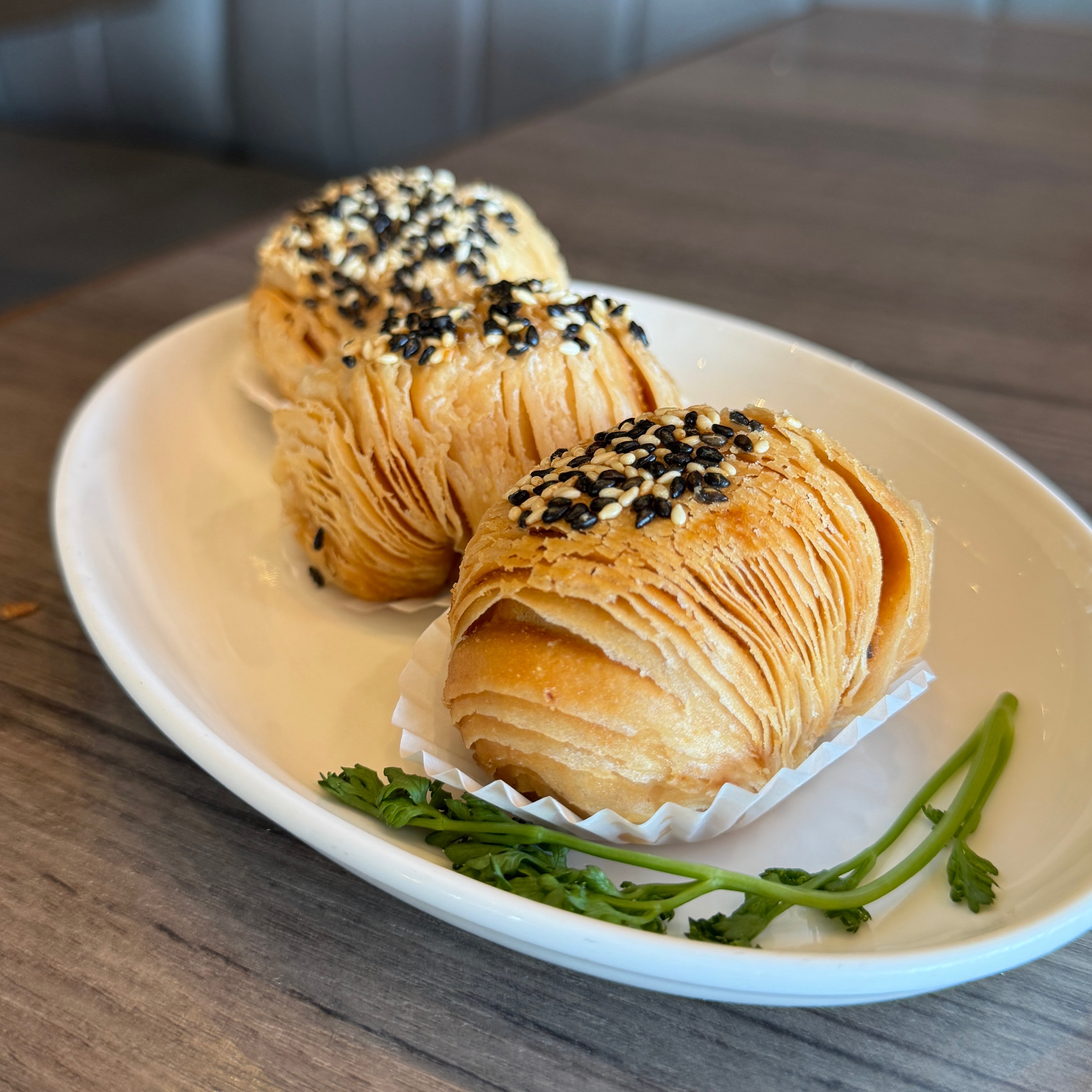 Heritage BBQ Smoked Char Siu Pastry $13 from Paradise Dynasty on #foodmento http://foodmento.com/dish/59026