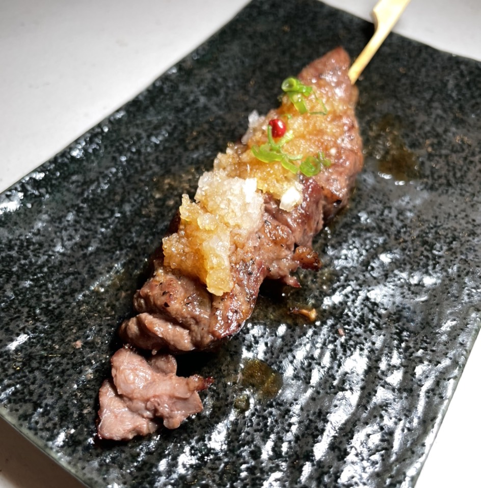 Kobe Wagyu Beef Skewer $8.50 at Hasu Yakitori on #foodmento http://foodmento.com/place/13550