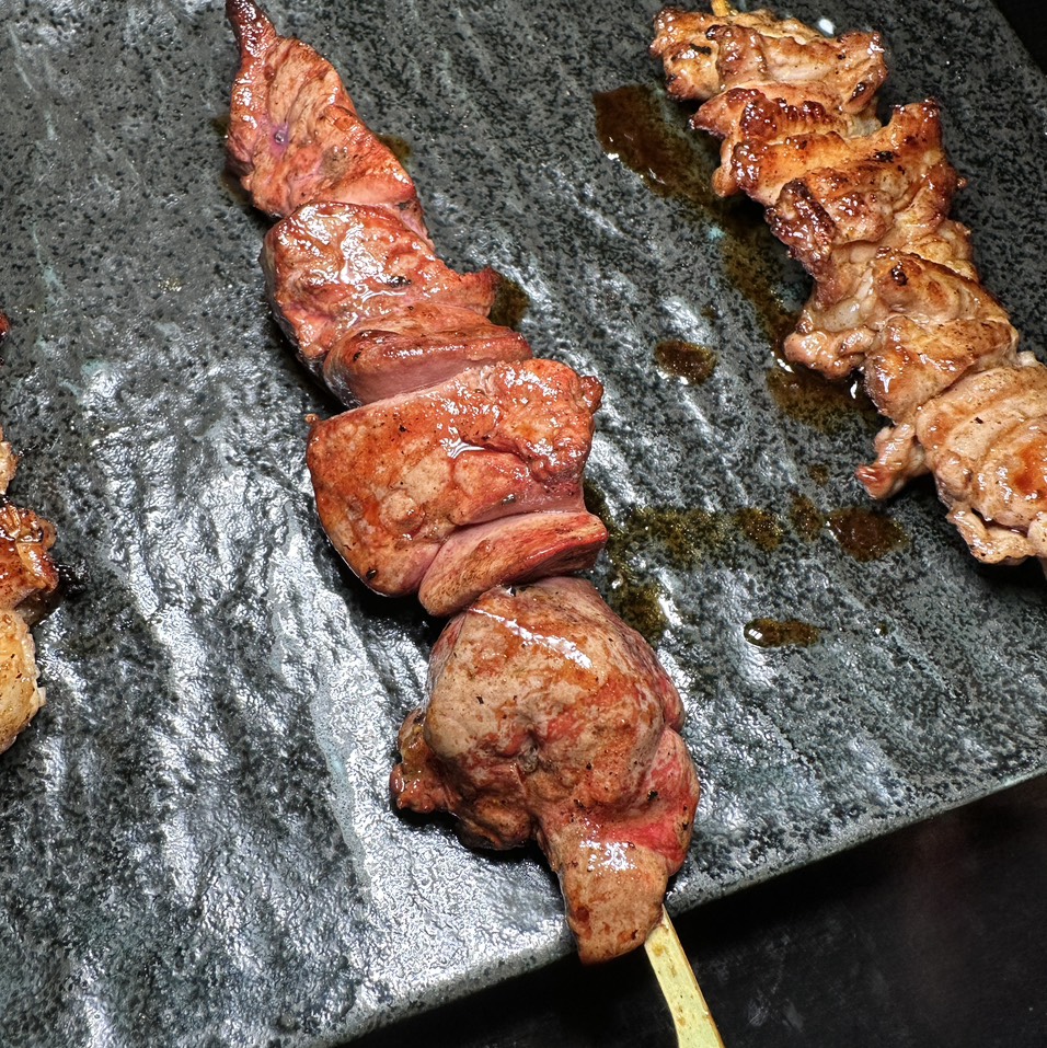 Liver Skewer $3.80 at Hasu Yakitori on #foodmento http://foodmento.com/place/13550