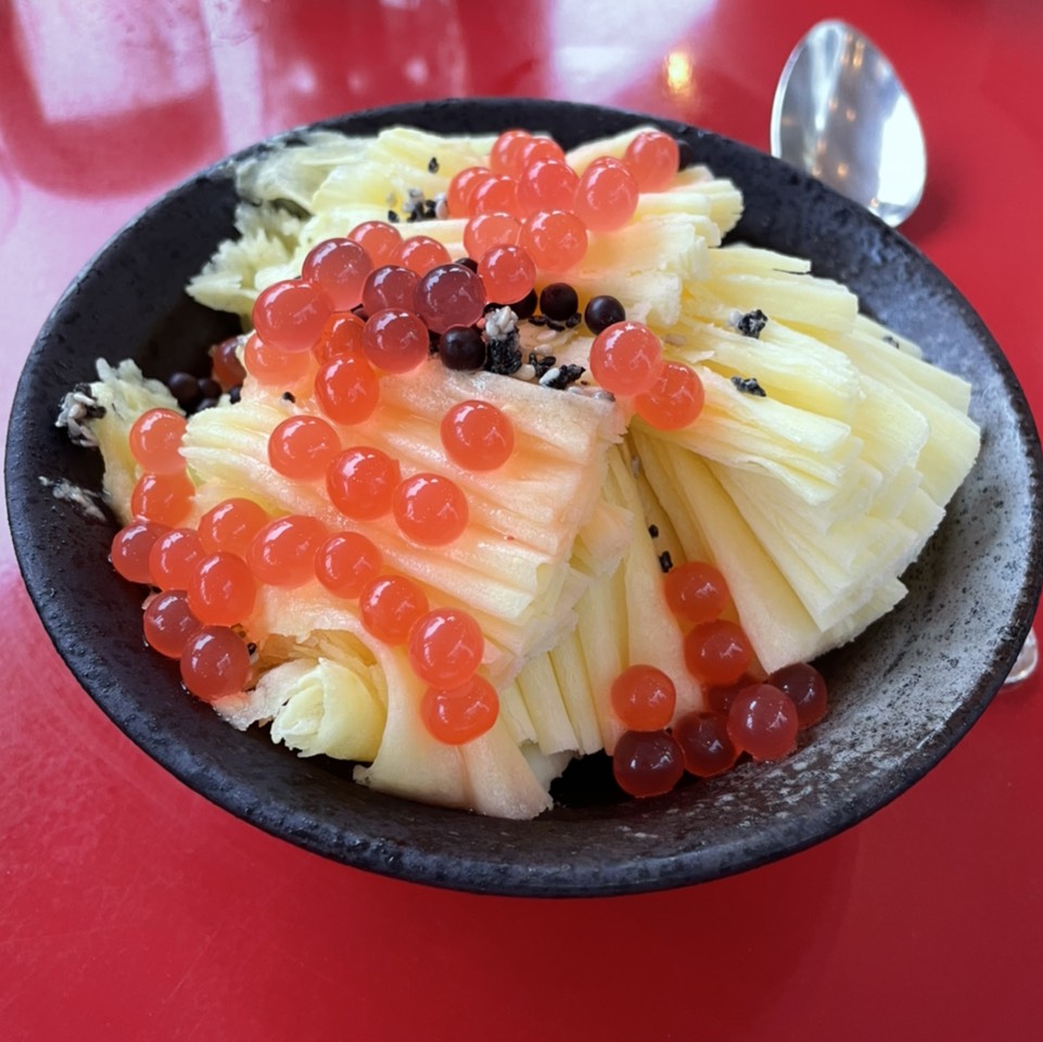 Sesame Soft Serve, Mango Shaved Ice from China Live on #foodmento http://foodmento.com/dish/52564
