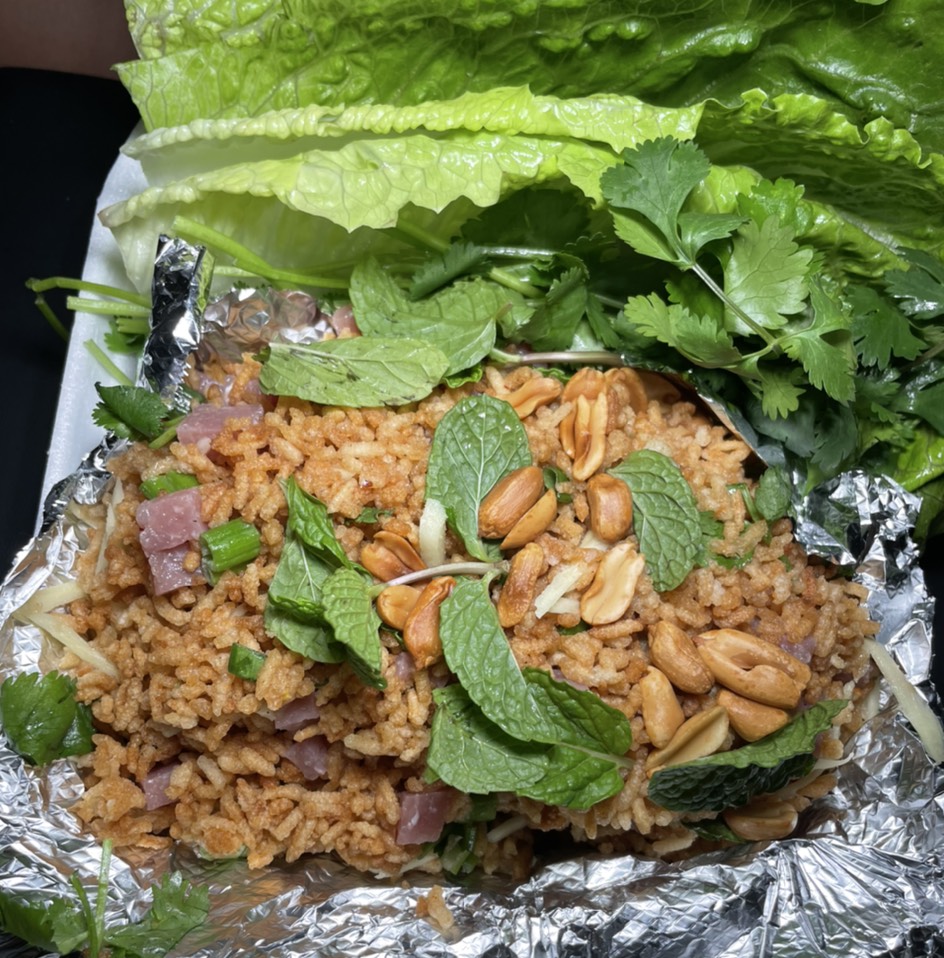 Crispy Rice Salad at Srisiam Cafe on #foodmento http://foodmento.com/place/13642
