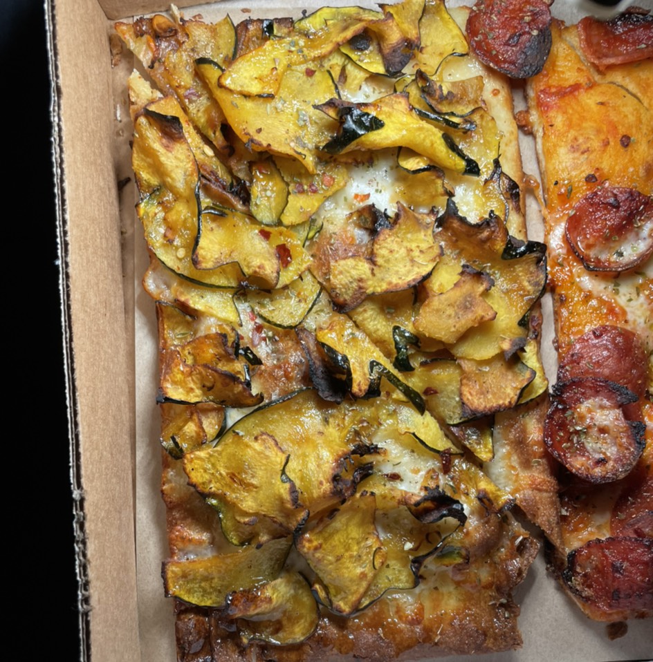 Acorn Squash Pizza $6.75 from Triple Beam Pizza on #foodmento http://foodmento.com/dish/52853