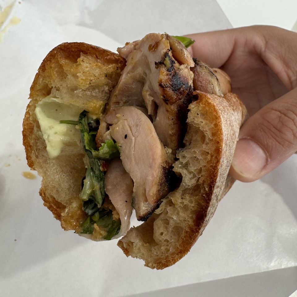 Olympic Sandwich (Lemongrass Chicken) $14.50 at Open Market on #foodmento http://foodmento.com/place/13652