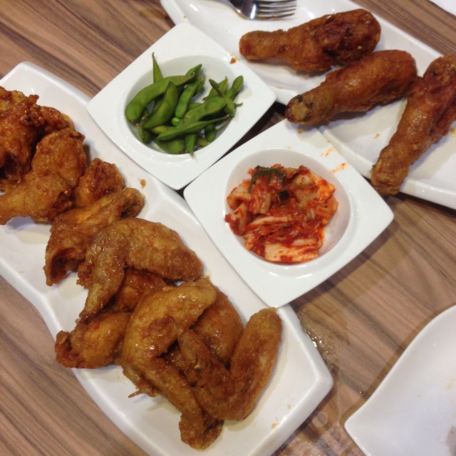 Large Combo (14x Wings, 6x Drumsticks) from Bonchon Chicken on #foodmento http://foodmento.com/dish/7947