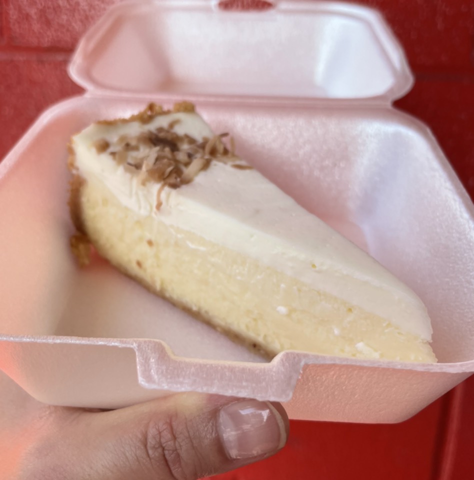Haupia Cheesecake from Otto Cake on #foodmento http://foodmento.com/dish/52955