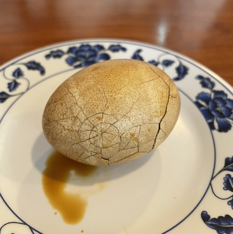 Tea Marinated Egg from Fortune No.1 金海餐厅 on #foodmento http://foodmento.com/dish/53154