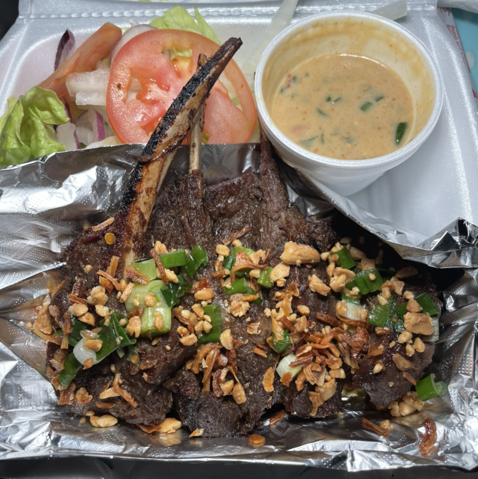 Suon De Nuong (BBQ Goat Ribs) $18 at 6 Van 8 on #foodmento http://foodmento.com/place/13788